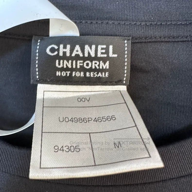 Chanel Chanel Black long-sleeved T-shirt Size M / US 6-8 / IT 42-44 - 4 Thumbnail