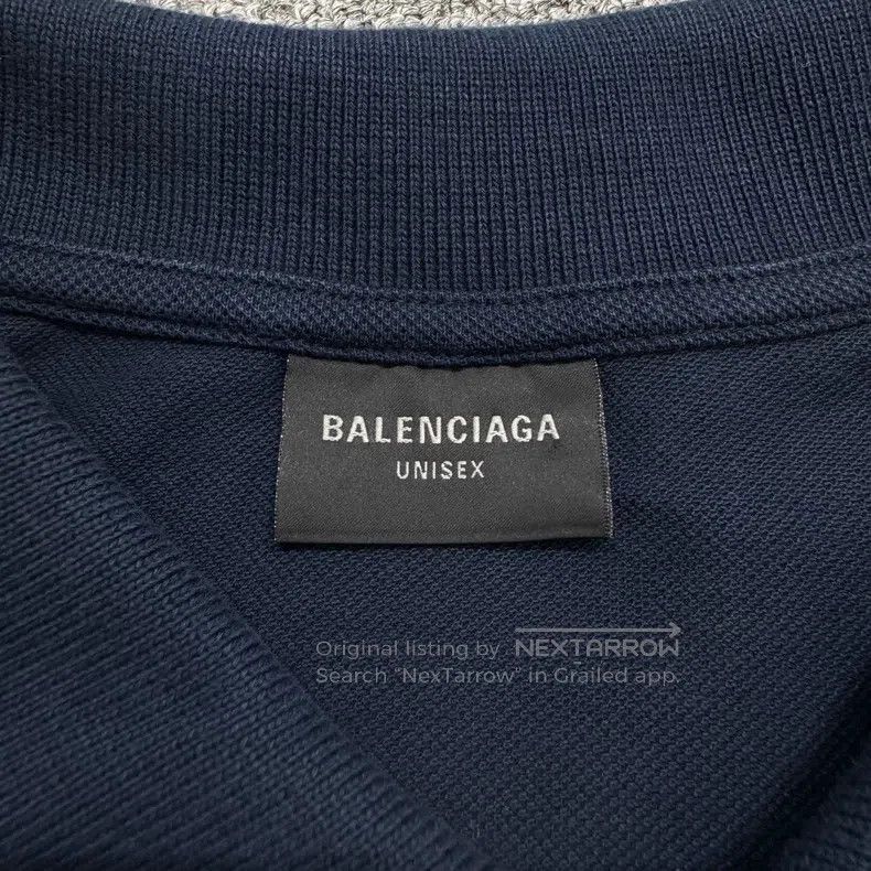 Balenciaga Balenciaga Embroidered logo polo shirt Size US S / EU 44-46 / 1 - 2 Thumbnail