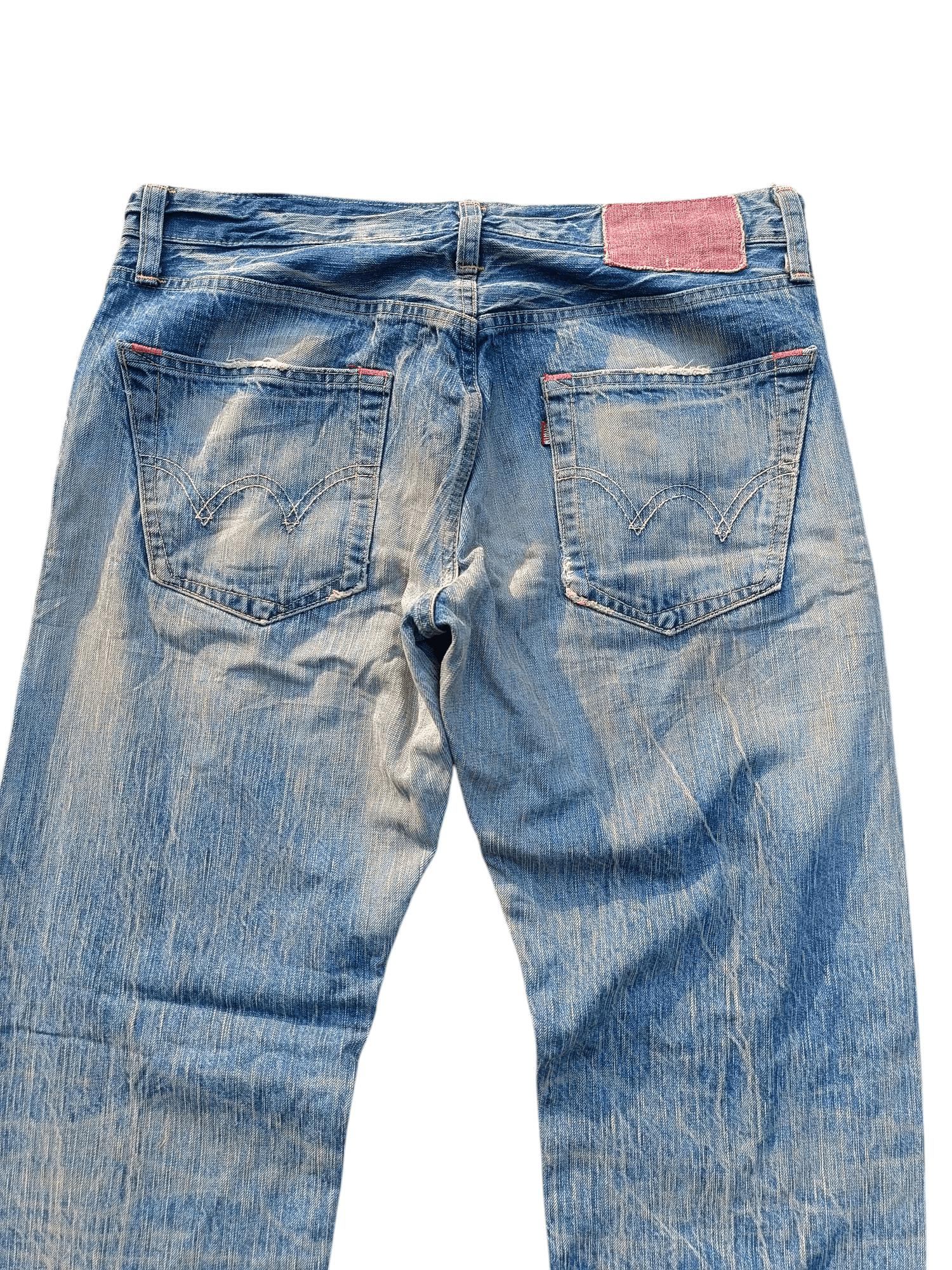 Edwin VINTAGE Edwin 504 Acid Wash Faded Rare Denim Size US 34 / EU 50 - 10 Thumbnail