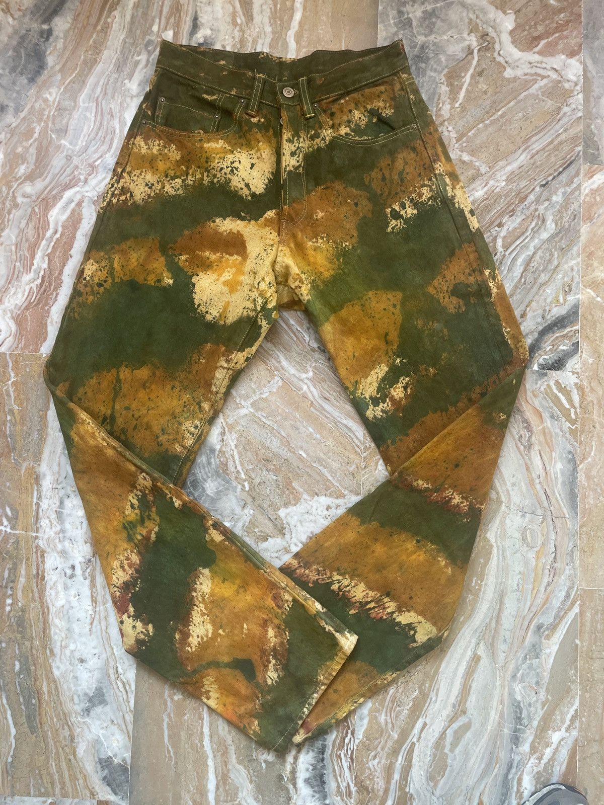 Studio D'Artisan Studio D’Artisan – “Canvas Painted Workwear” Limited Edition Size US 30 / EU 46 - 1 Thumbnail
