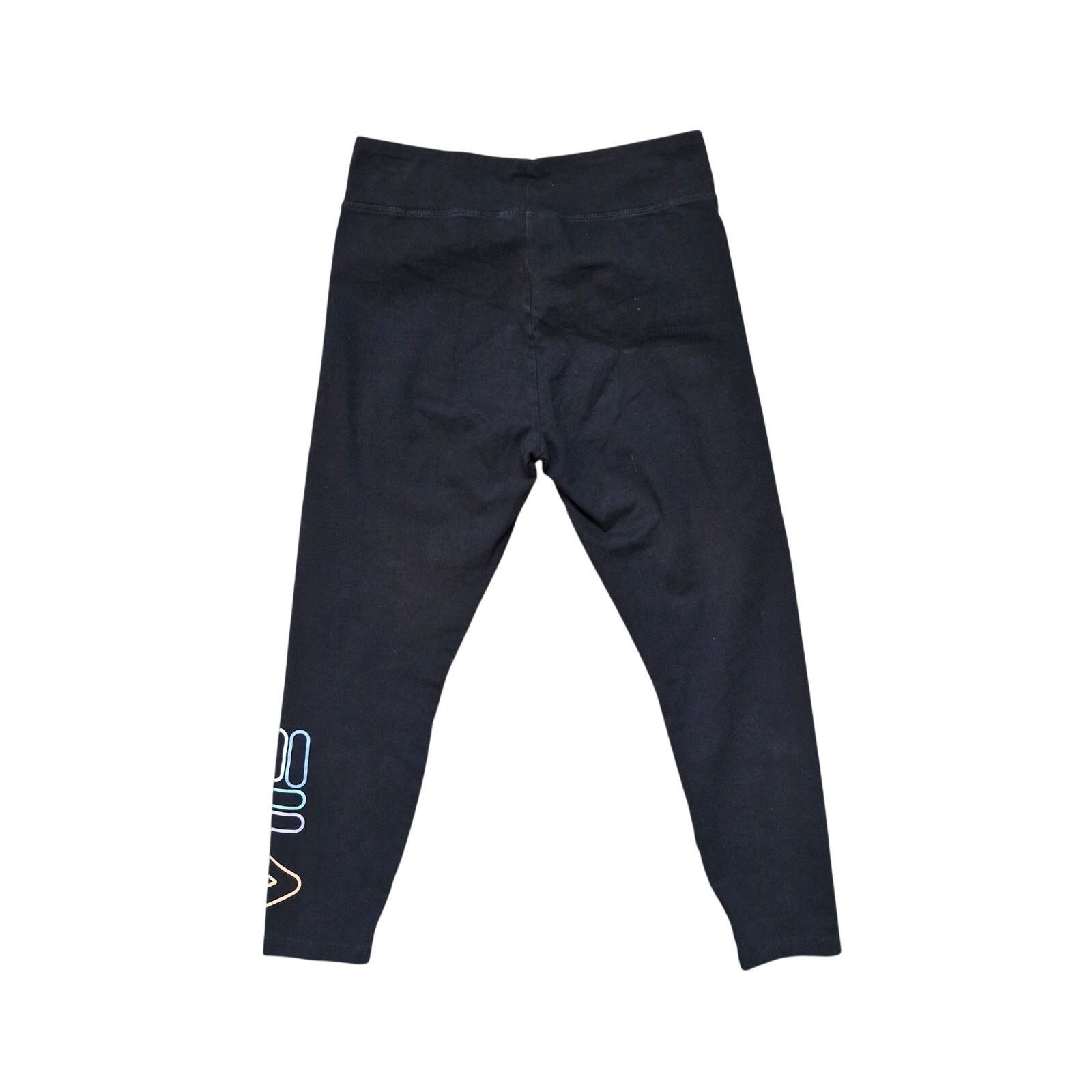 Fila Fila Leggings Women’s L Black High-Rise Yoga Pants Size 34" / US 12 / IT 48 - 3 Thumbnail