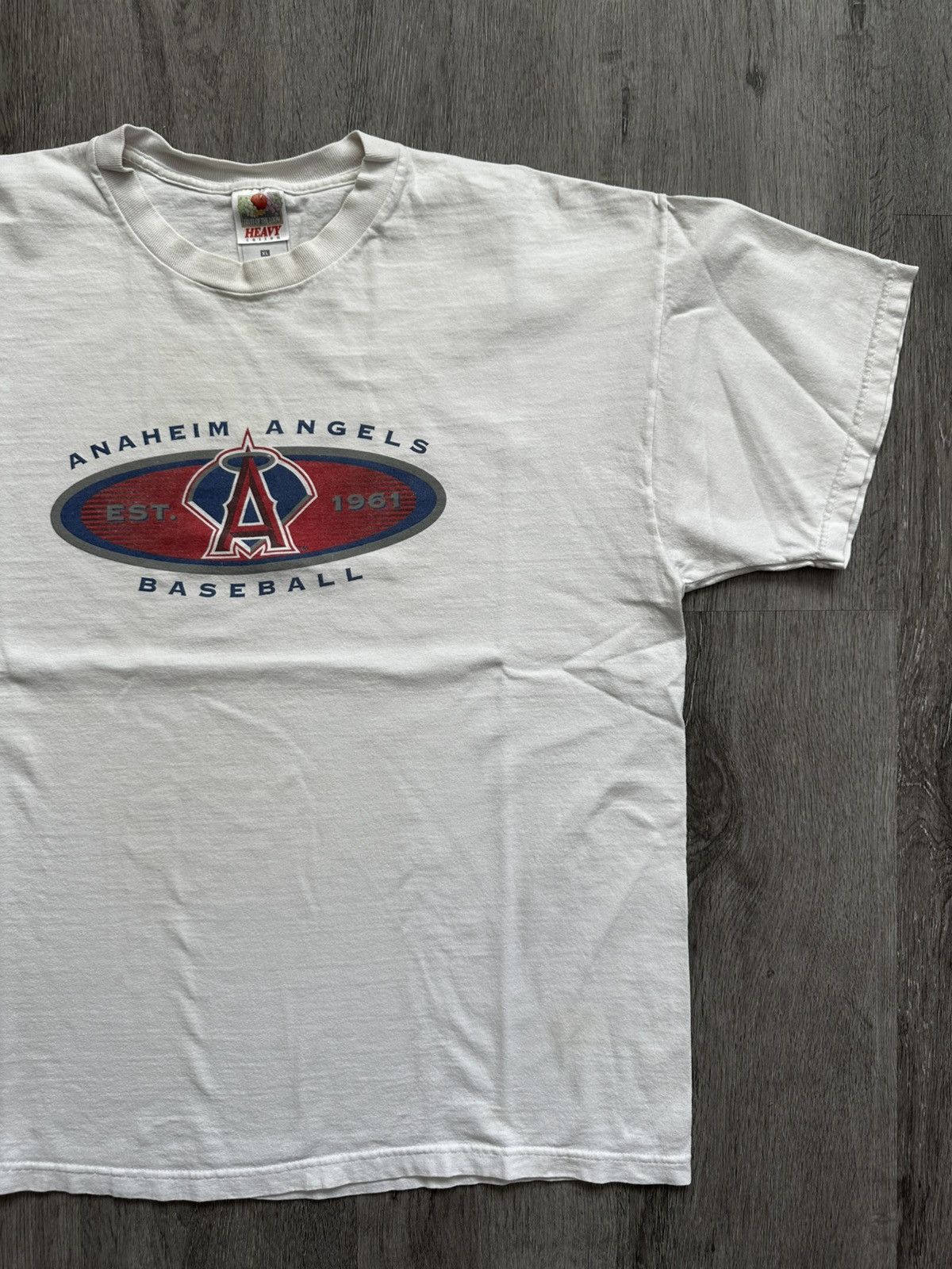 MLB 90s Vintage MLB Anaheim Angels Baseball Shirt Size US XL / EU 56 / 4 - 3 Thumbnail
