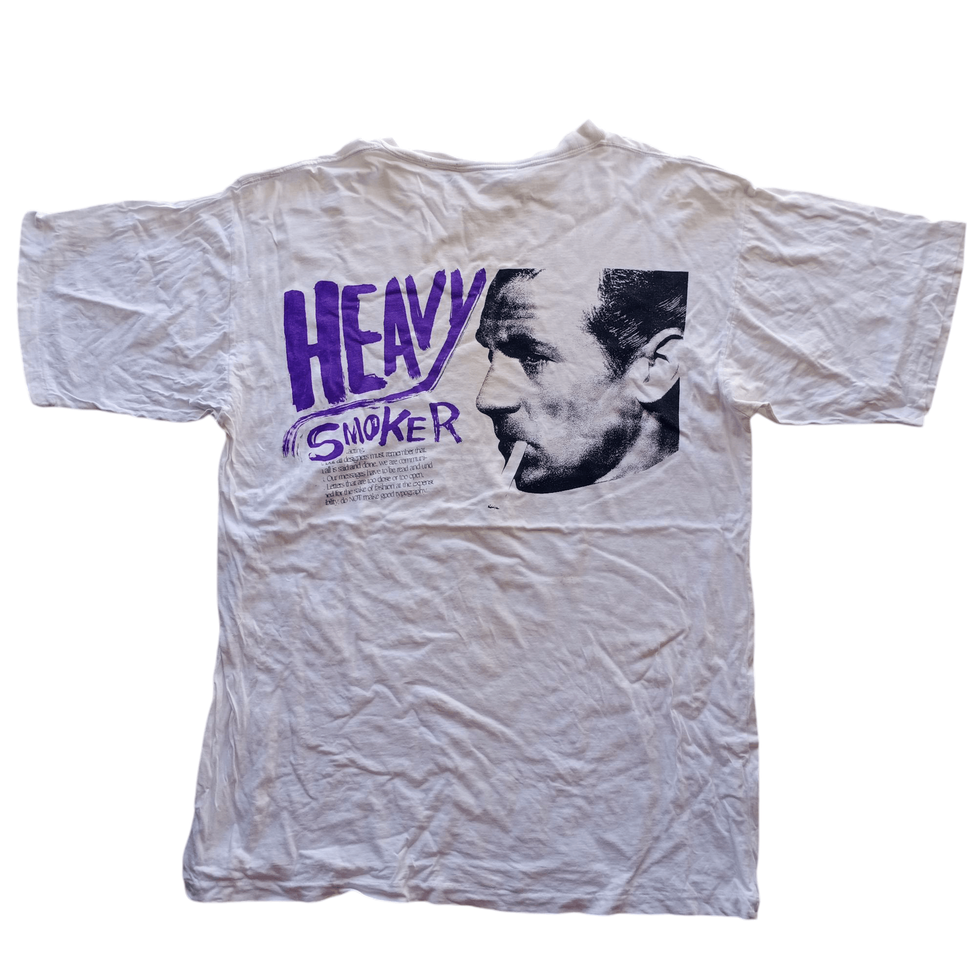 Vintage James Dean Heavy Smoker Tee bad boy movie