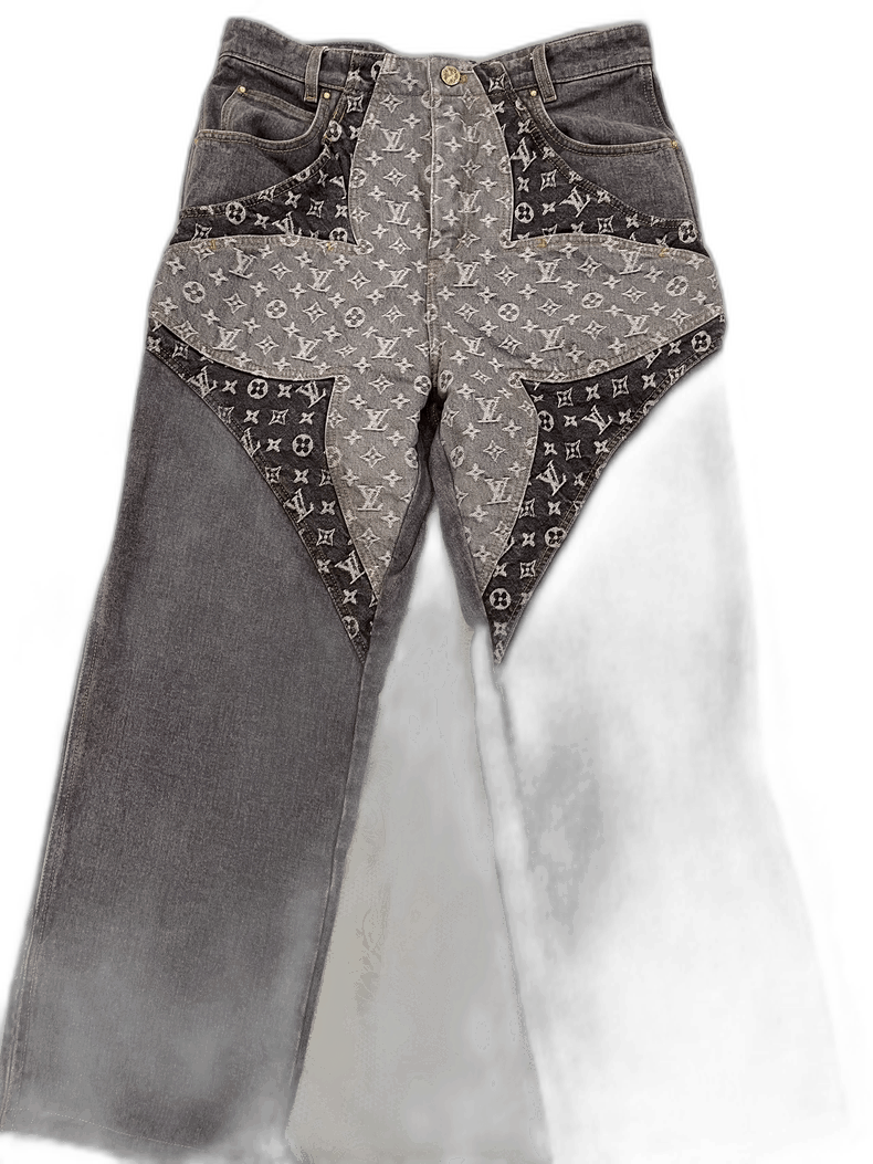Louis Vuitton LV Denim Pants with Logo Design-2506 Size 30" / US 8 / IT 44 - 1 Thumbnail