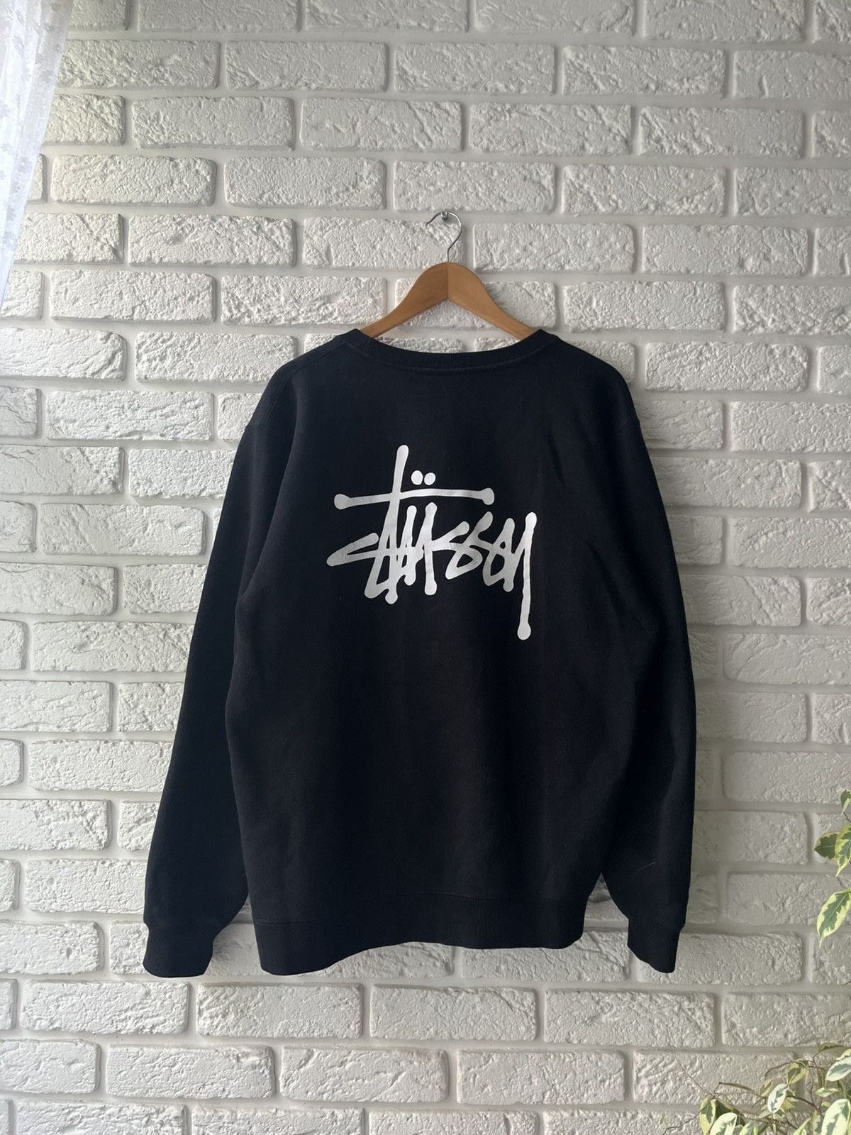Stussy vintage black sweatshirt stussy Size US L / EU 52-54 / 3 - 2 Thumbnail