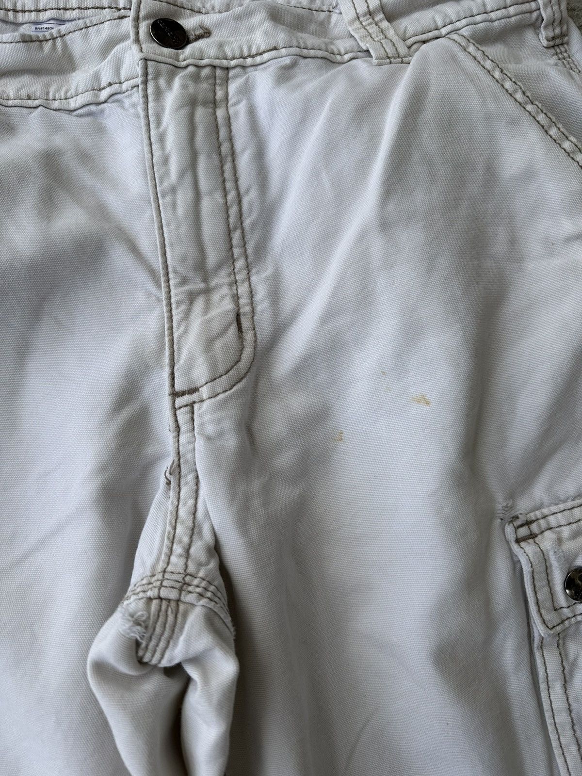 Carhartt × Vintage Carhartt Baggy Cargo Workwear Pants Size US 33 - 5 Thumbnail