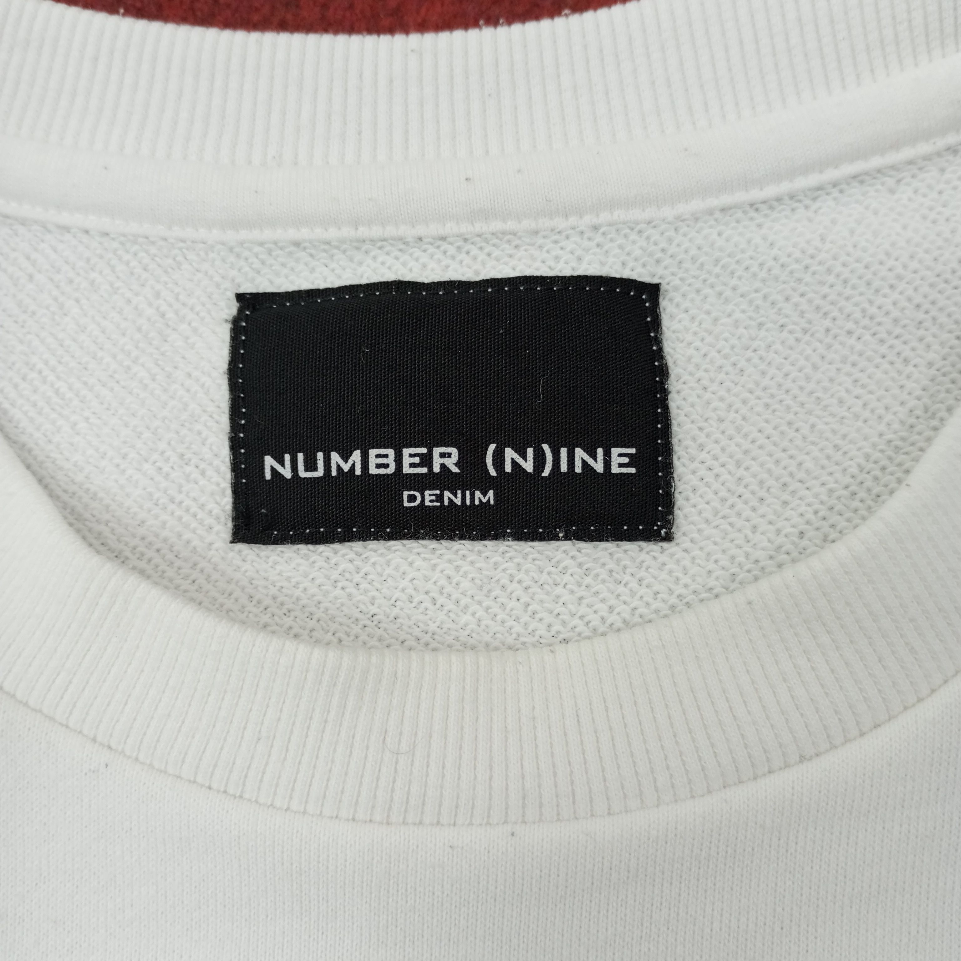 Number (N)ine Number Nine Denim Japanese Brand Custom Tshirt c239n30 Size US XL / EU 56 / 4 - 5 Thumbnail