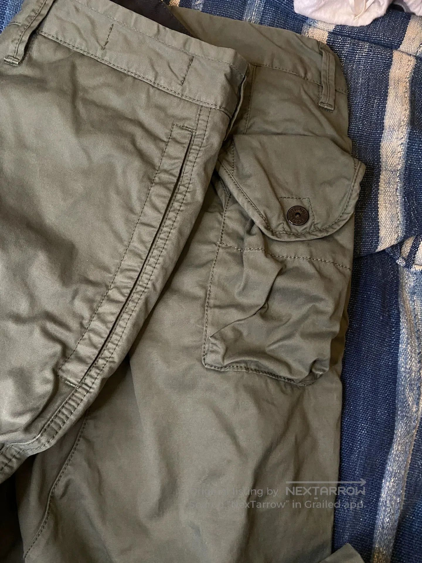 Stone Island stone island military green cargo pants. Size US 30 / EU 46 - 2 Thumbnail