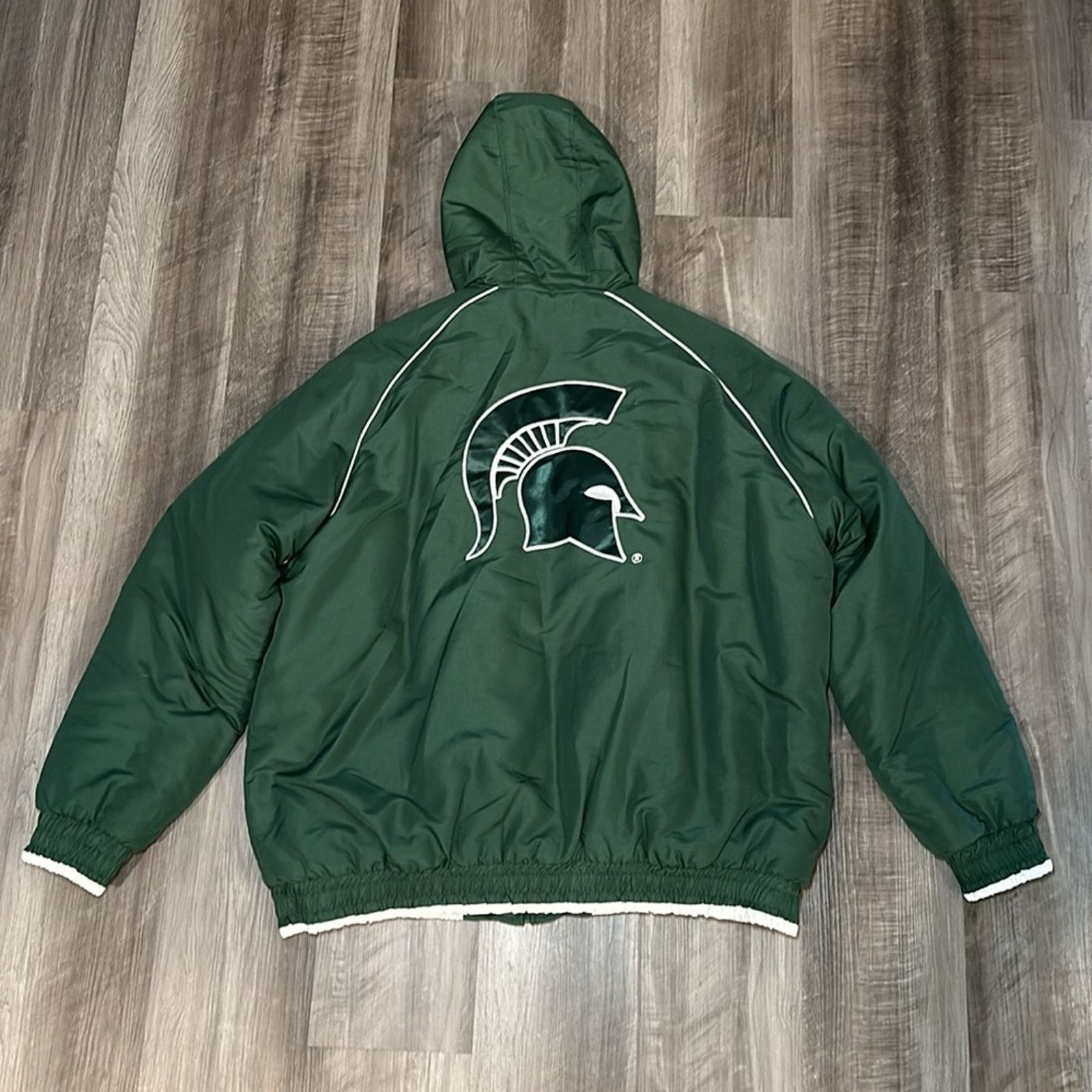 NCAA Michigan State Spartans G-III Collegiate Hooded Jacket - 2XL Size US XXL / EU 58 / 5 - 3 Thumbnail