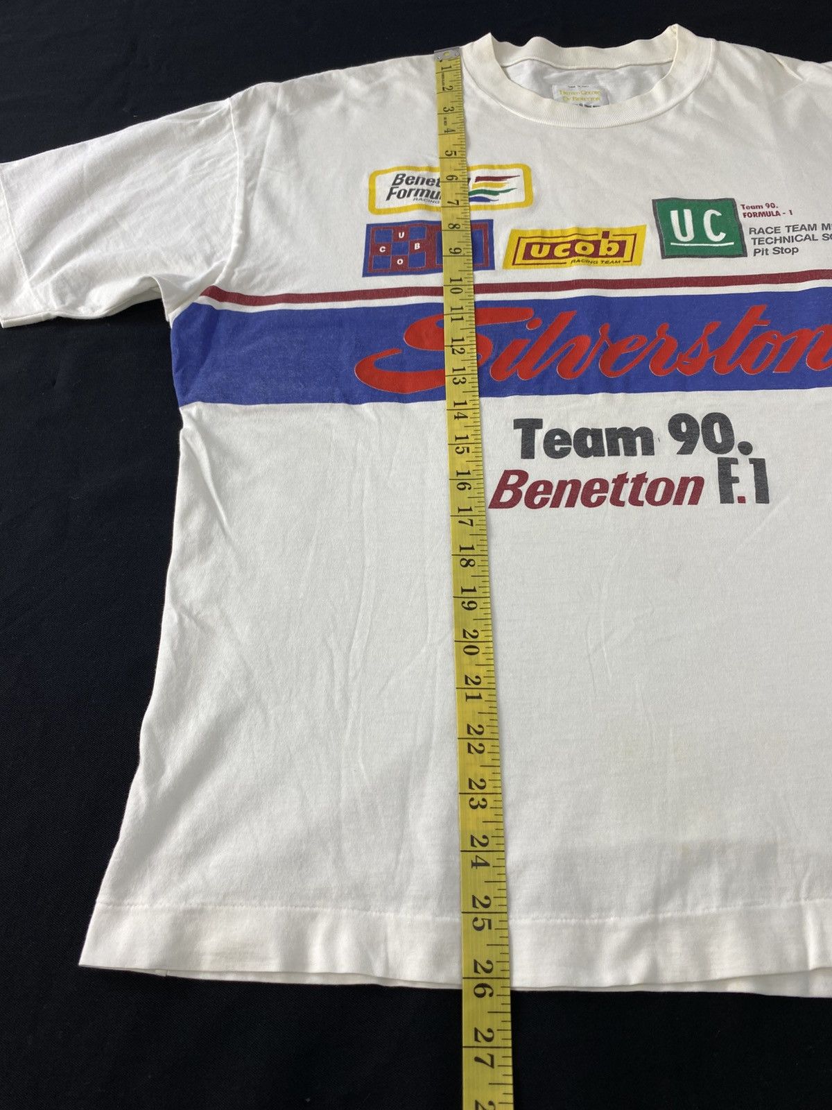 United Colors Of Benetton 90s United Color Of Benetton Silverstone Team 90 F1 Printed Size US L / EU 52-54 / 3 - 9 Thumbnail