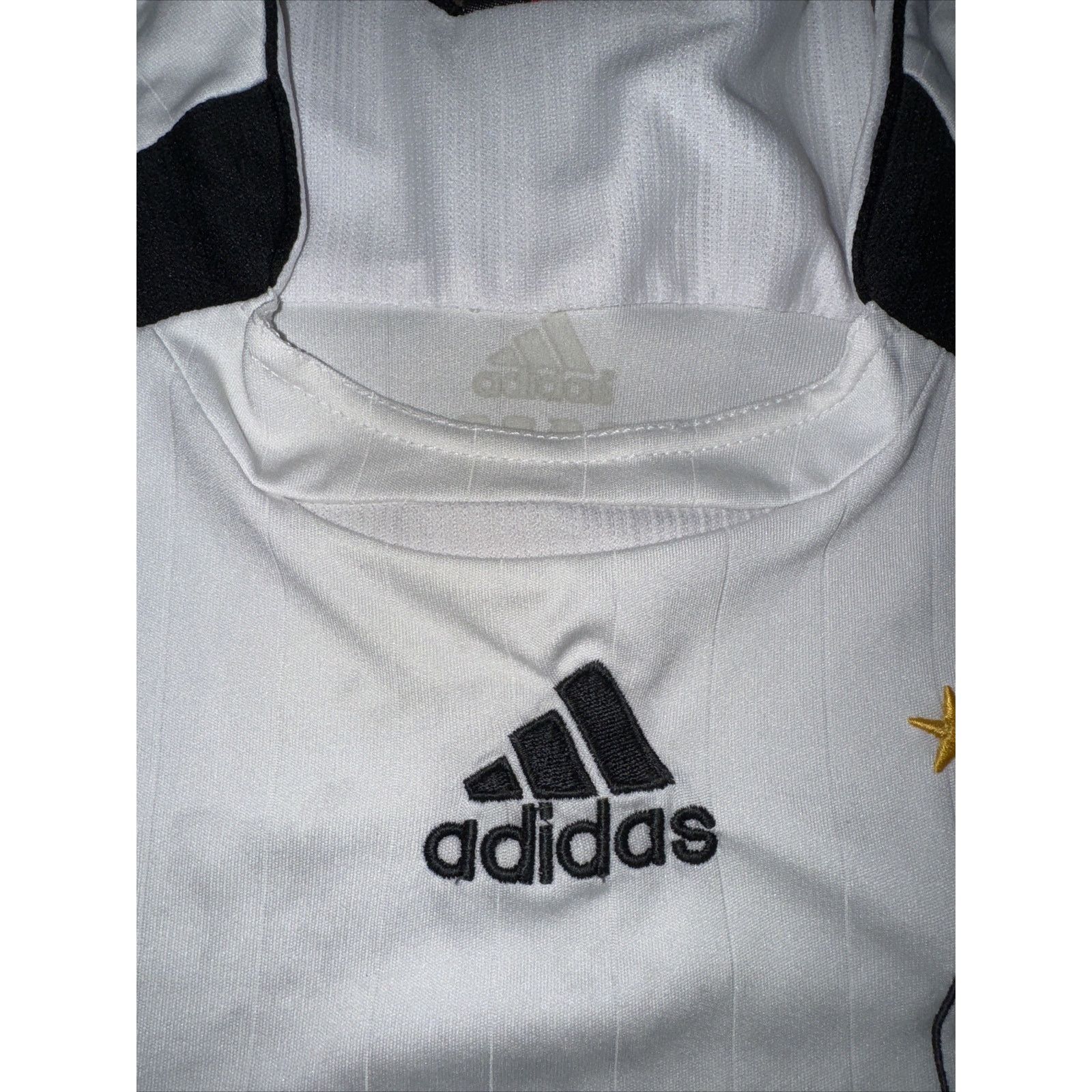 Adidas Deutscher Fussball-Bund Adidas Soccer Jersey Youth XL 18x26 Size US XL / EU 56 / 4 - 4 Thumbnail