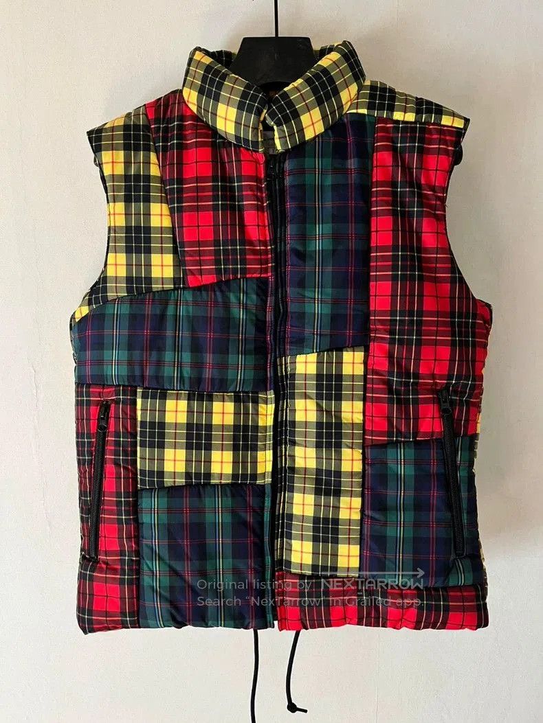 Comme des Garcons CDG Comme des Garçons Plaid Puffer Vest . Size US S / EU 44-46 / 1 - 1 Thumbnail