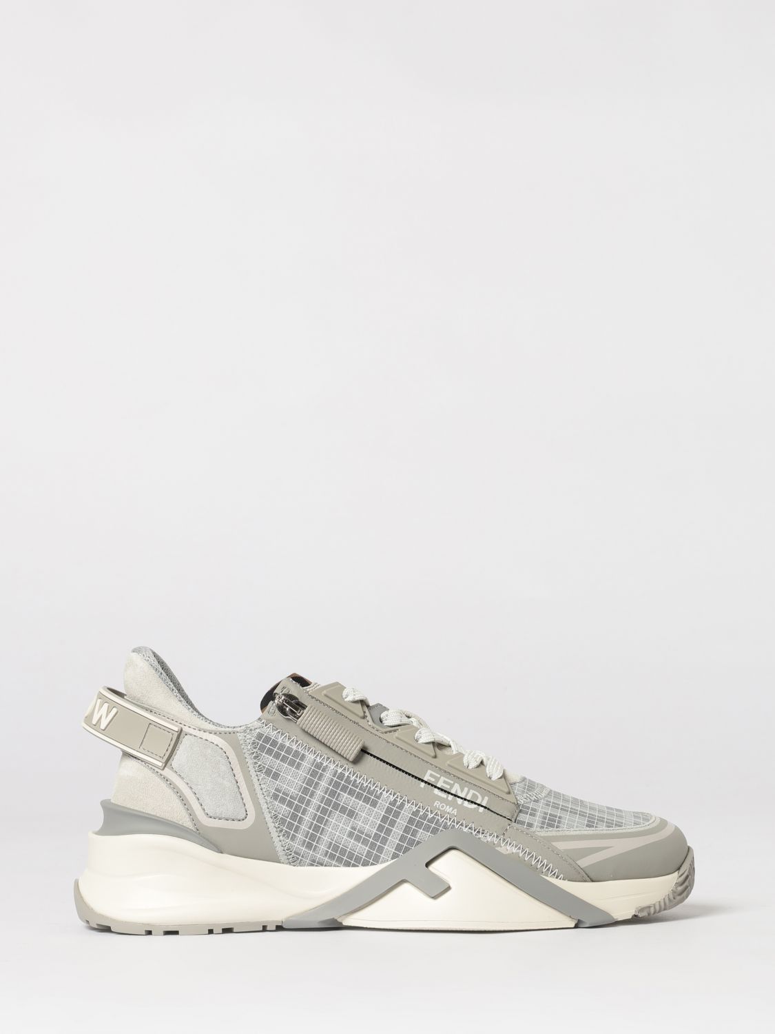 Fendi Fendi Sneakers Men Grey Size US 10.5 / EU 43-44 - 1 Thumbnail