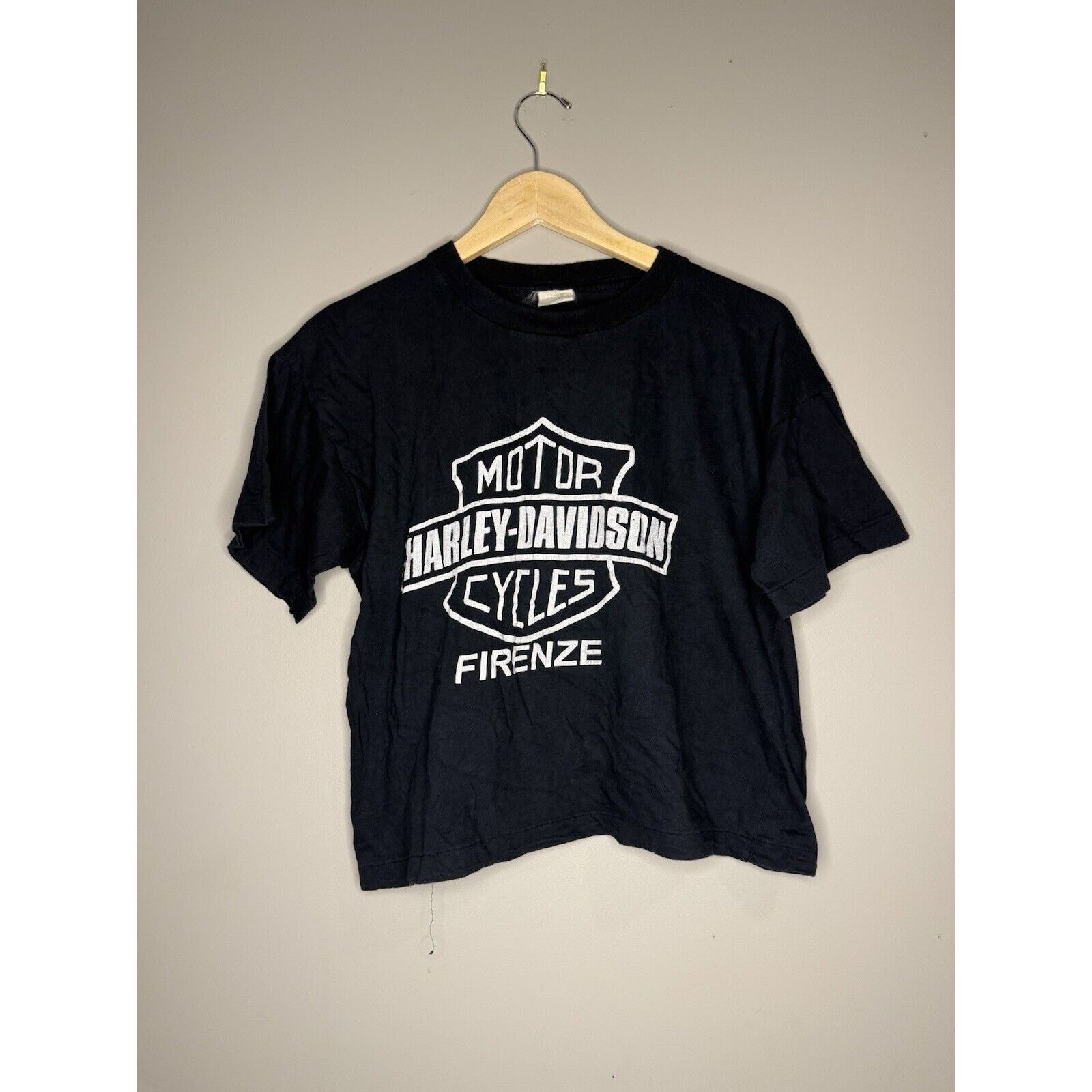 Harley Davidson Vintage Harley Davidson Florence Italy Shirt 80s/90s Size US XXS / EU 40 - 1 Thumbnail