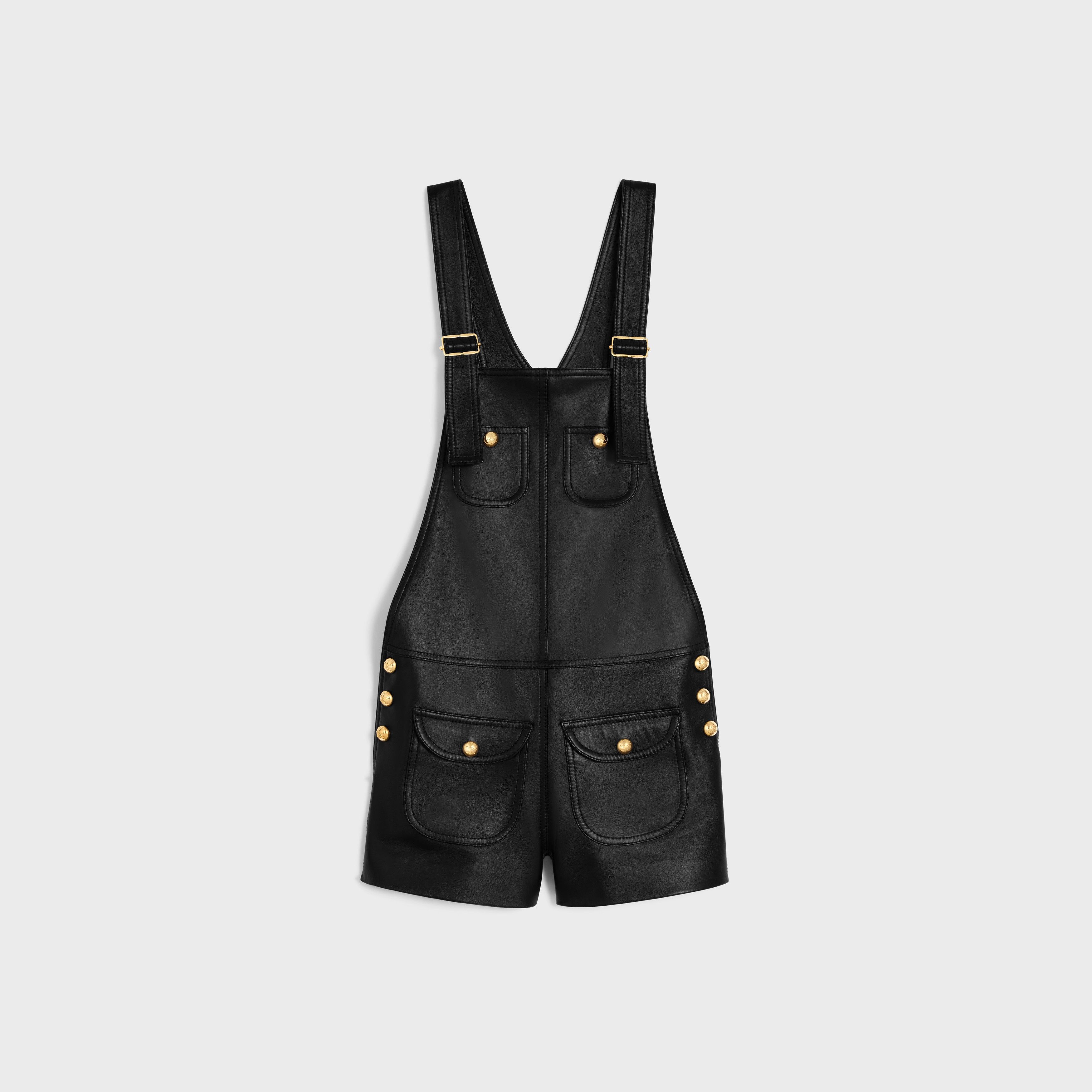 Celine o1w1db10925 2G501583C Playsuit in Black Size 30" / US 8 / IT 44 - 1 Thumbnail