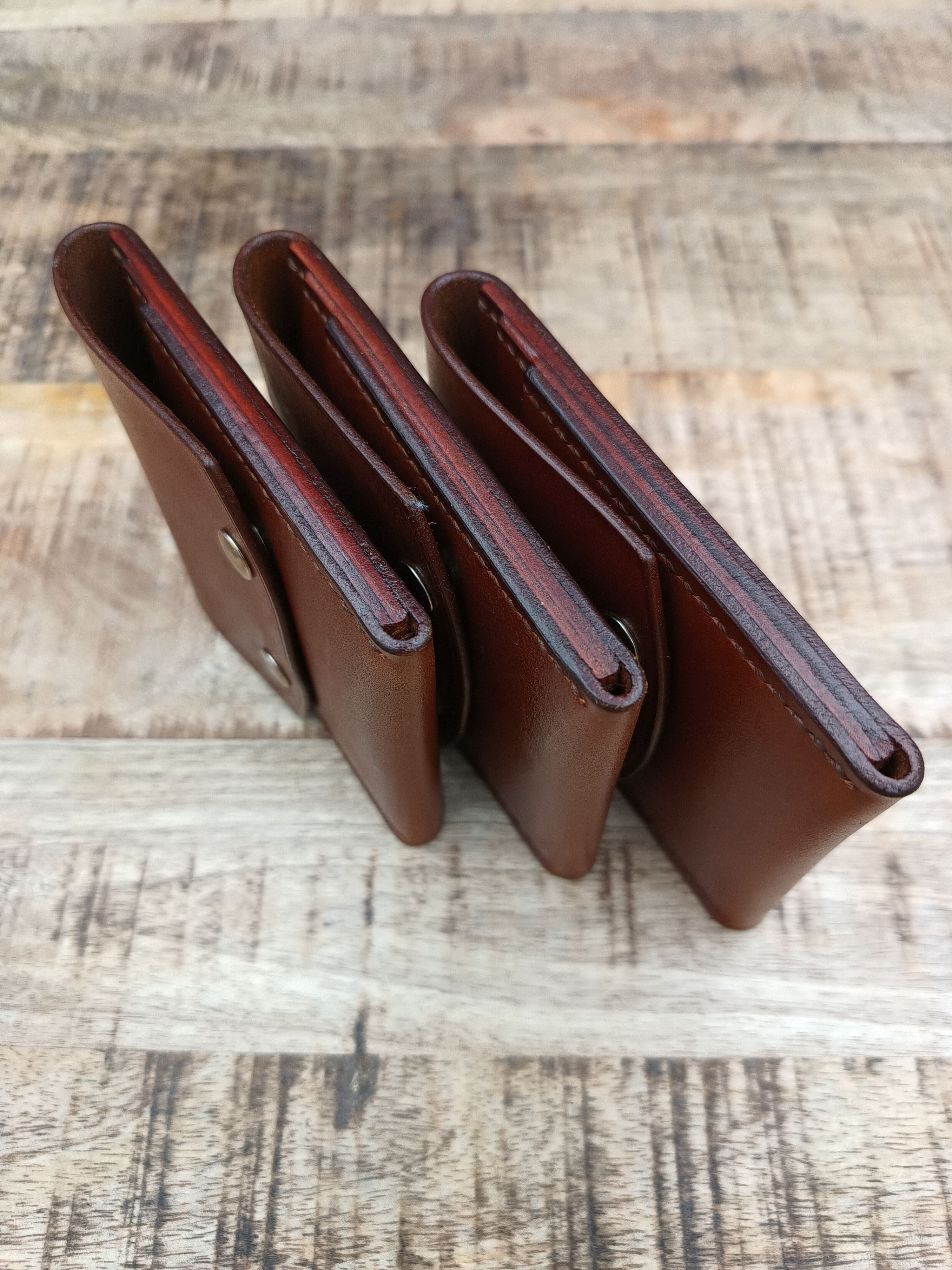 Other Handmade top grain leather wallet Size ONE SIZE - 3 Thumbnail