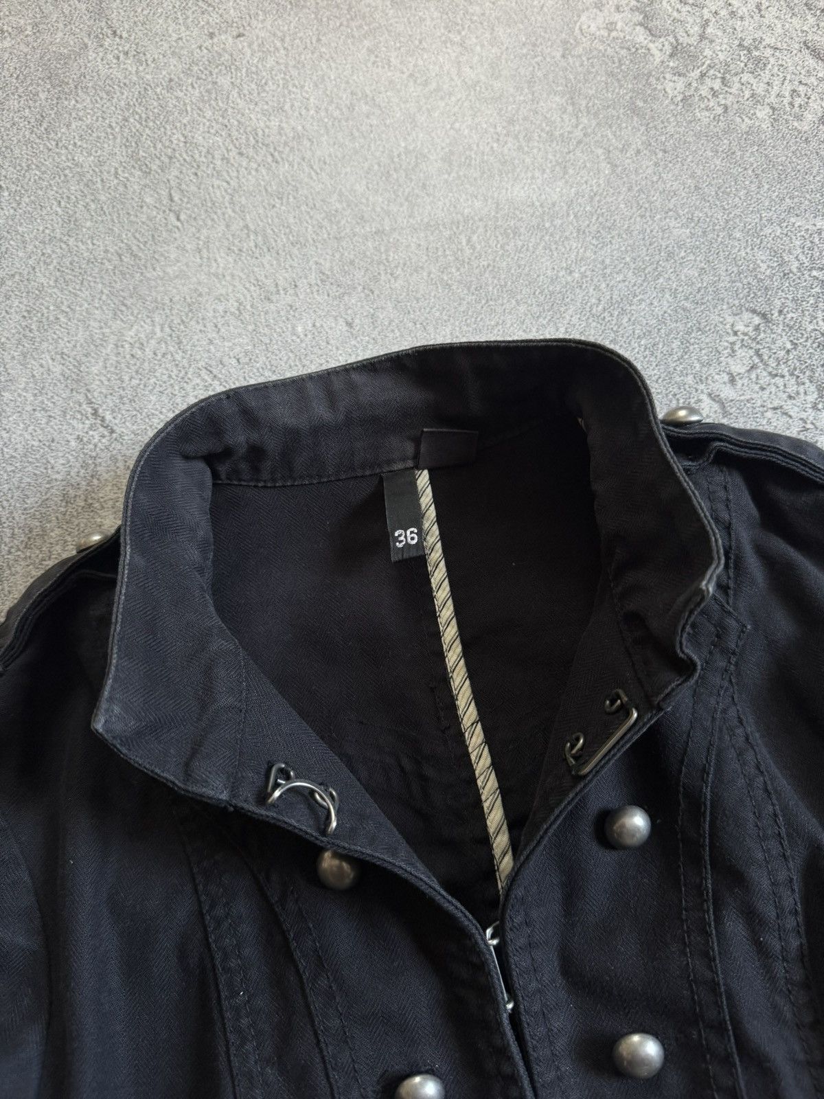Hysteric Glamour Retro Gothic Punk Napoleon Military jacket blazer Tripp NYC Size S / US 4 / IT 40 - 4 Thumbnail