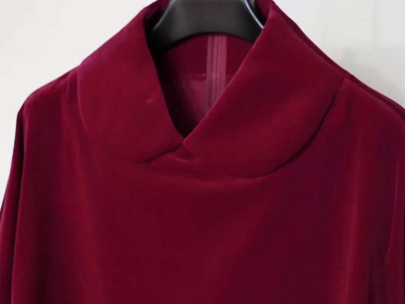 Comme des Garcons Comme Des Garcons 2D Velvet Dress Size S / US 4 / IT 40 - 5 Thumbnail