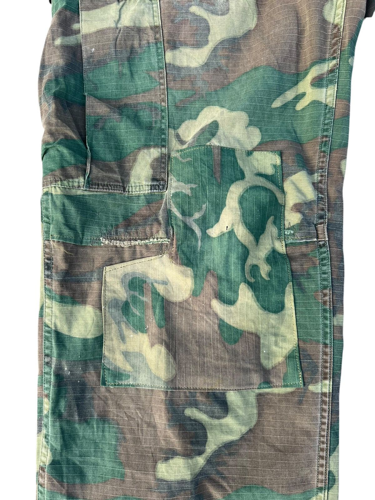 Vintage Vintage 1969 Vietnam War ERDL Camo Ripstop Poplin Trouser Size US 30 / EU 46 - 9 Thumbnail