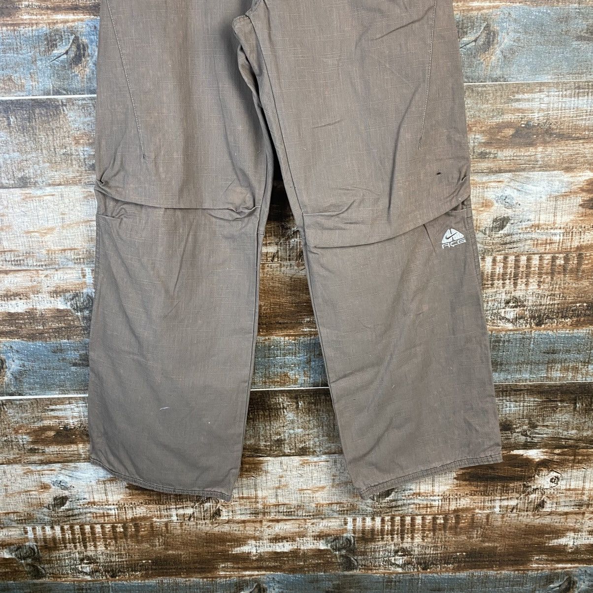 Nike ACG DL Nike Acg Brown Cargo Multipocket Pants #C1131 Size US 27 - 6 Thumbnail