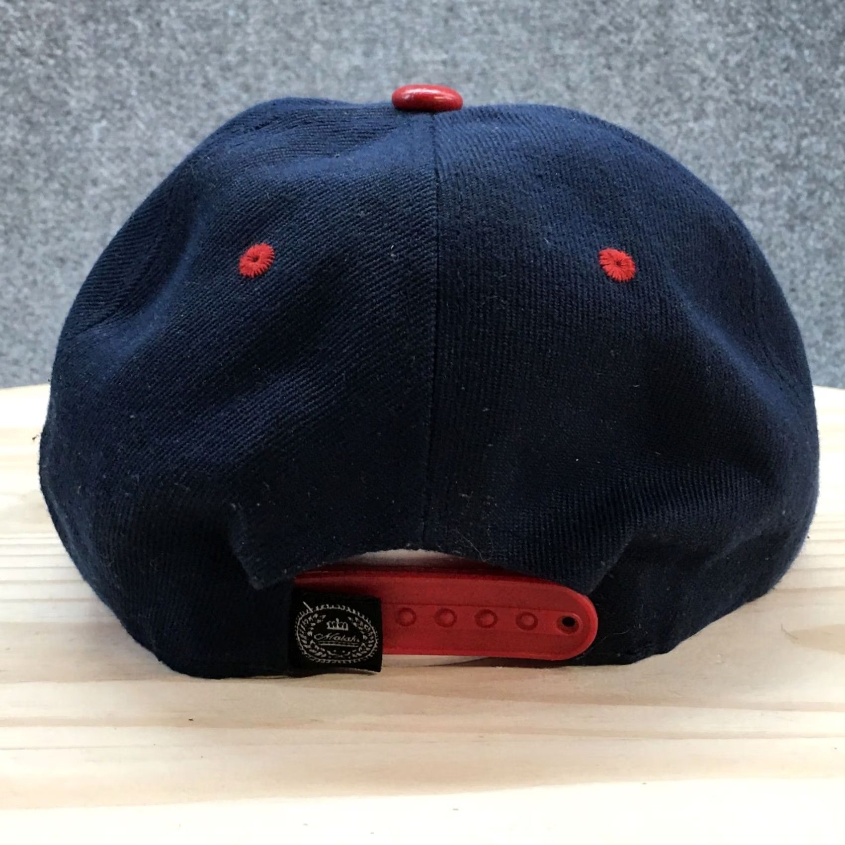 Vintage Malaki Minnesota The North Star Snapback Cap Hat Mens One Size Blue Star Theme Adjustable Cap Size ONE SIZE - 6 Thumbnail