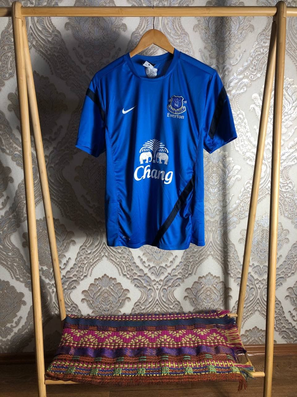 Nike × Vintage VERY RARE NIKE FC EVERTON ENGLAND SOCCER SOCCER BLOKECORE Size US L / EU 52-54 / 3 - 1 Thumbnail