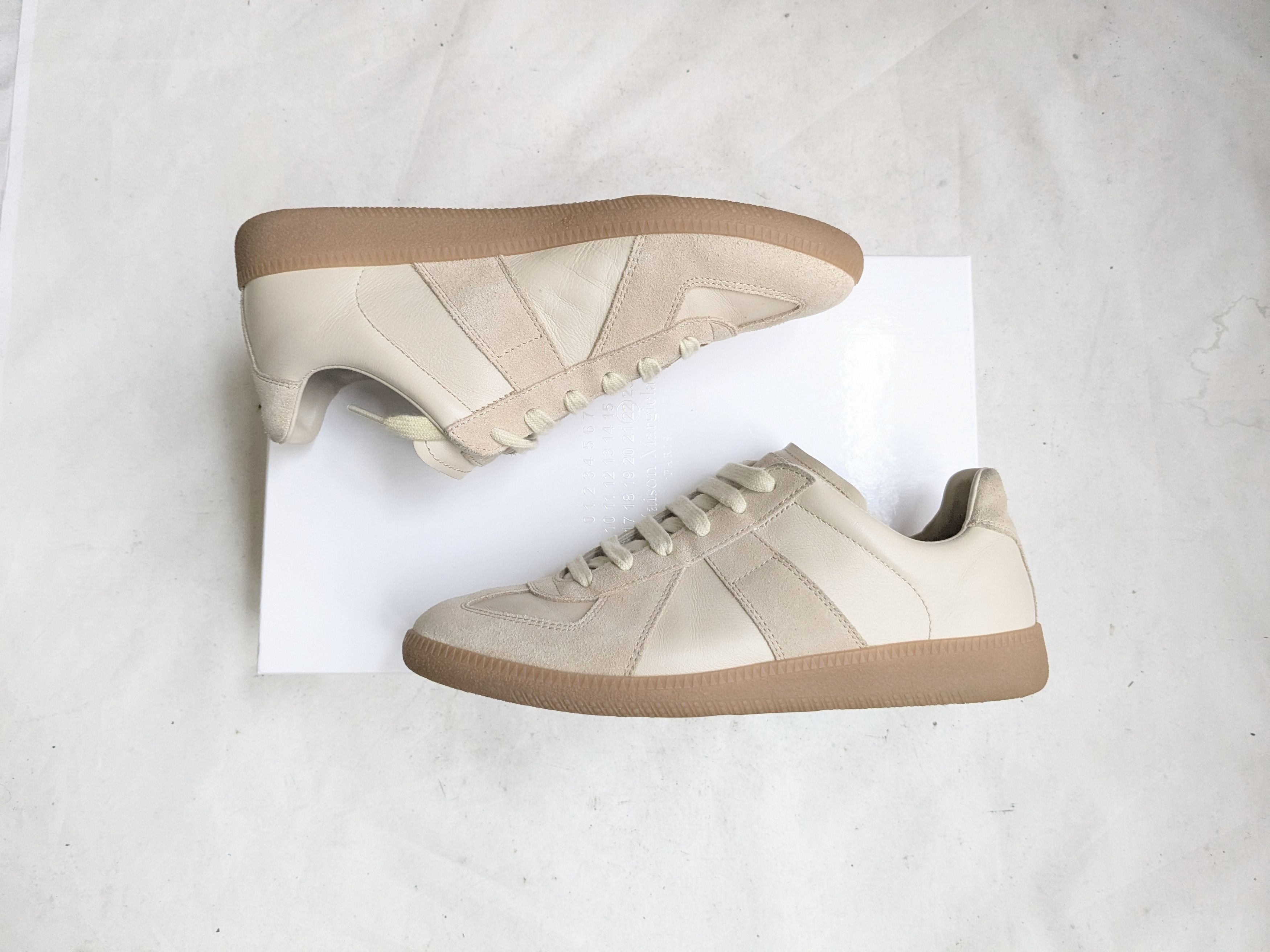 Maison Margiela Replica GAT Beige 7 40 Low Tops