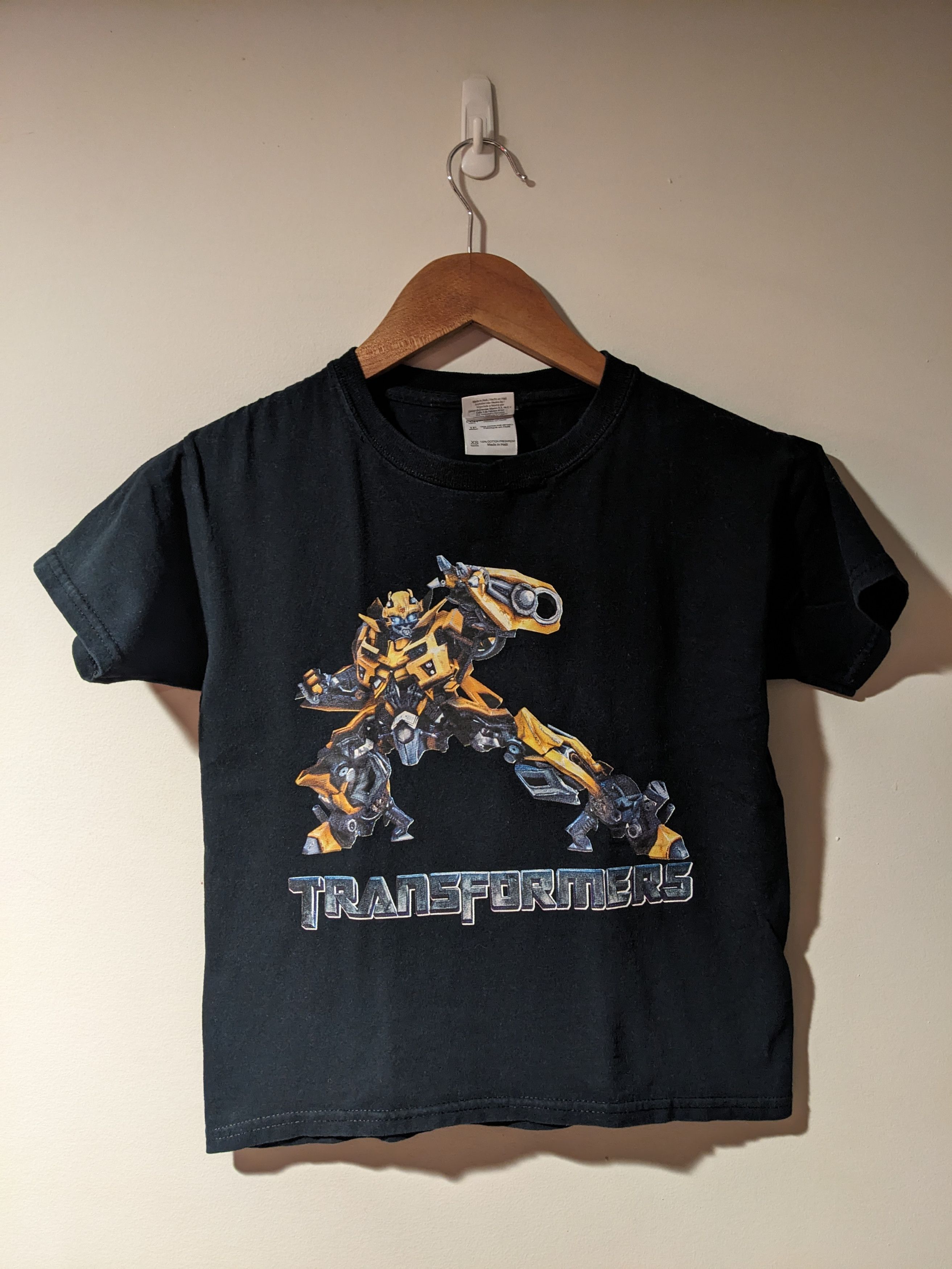 Transformers Vintage 2007 Transformers Bumble Bee Kids X-Small T-Shirt Size US XS / EU 42 / 0 - 1 Thumbnail