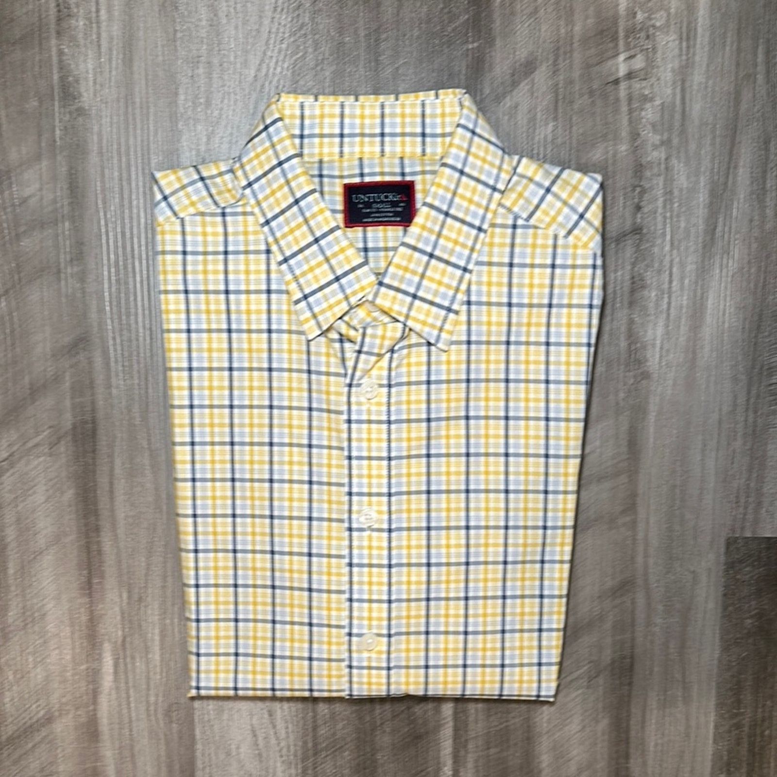 UNTUCKit UNTUCKit Sumoll Slim Fit Wrinkle Free Long Sleeve - Small Size US S / EU 44-46 / 1 - 1 Thumbnail