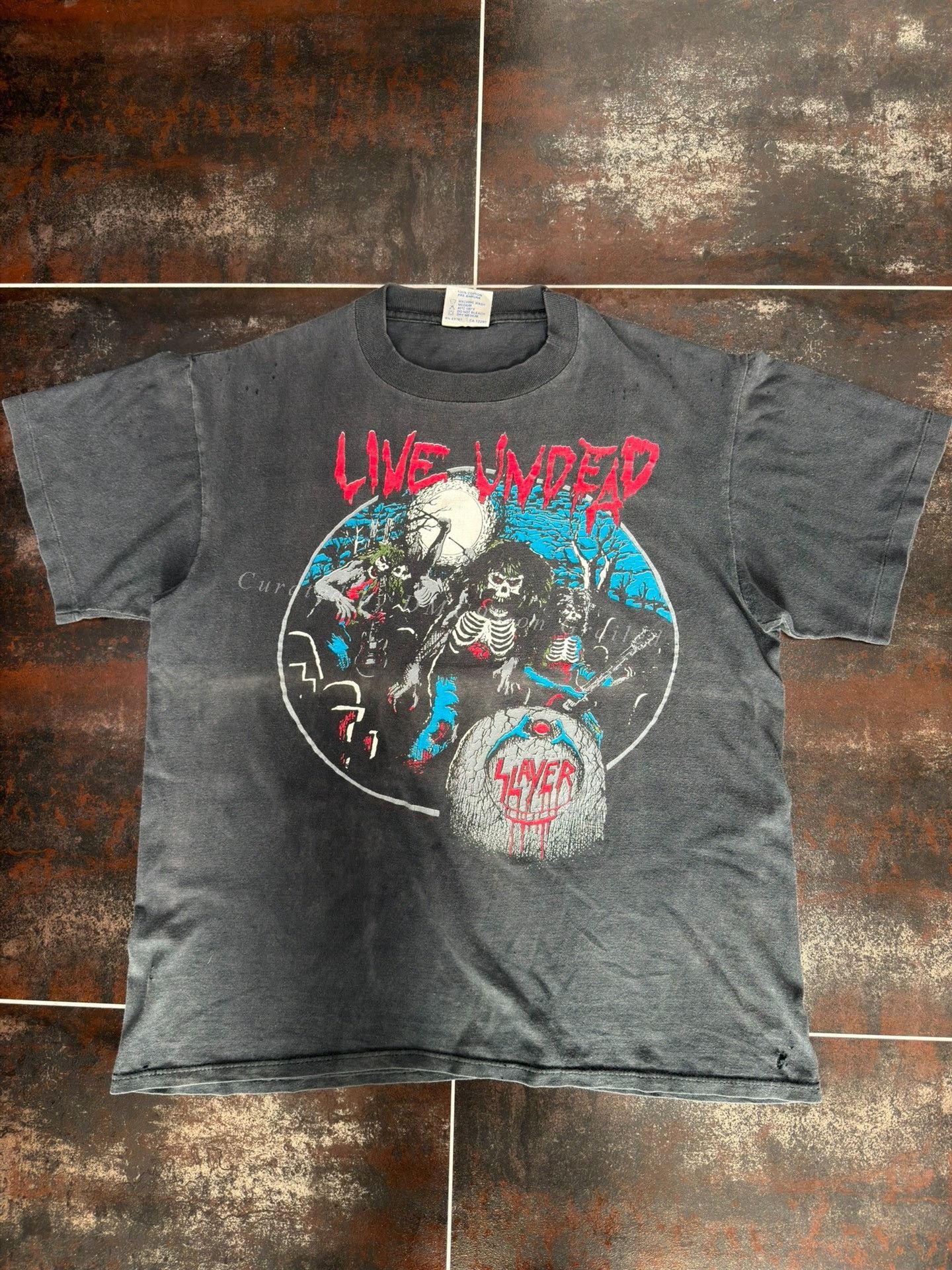 Vintage Vintage Slayers 1985 Rare Tee Size US M / EU 48-50 / 2 - 1 Thumbnail