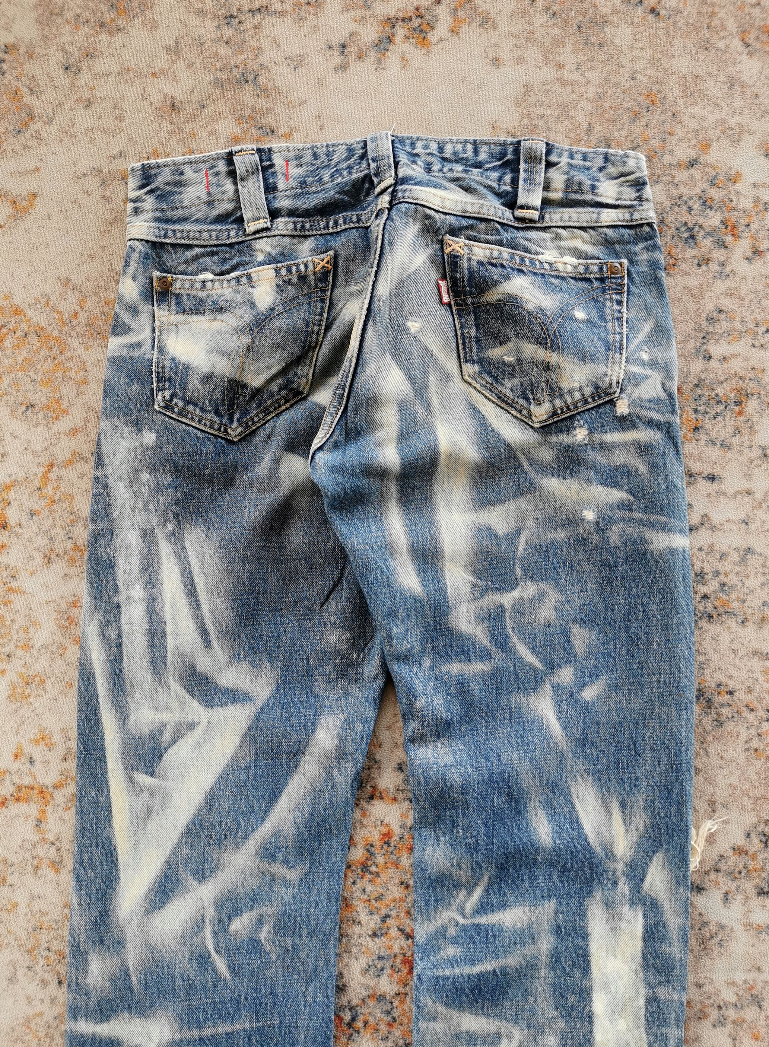 Alternative Apparel Japanese Brand R.N.A Inc Bleach Distressed Jeans Size US 30 / EU 46 - 11 Thumbnail