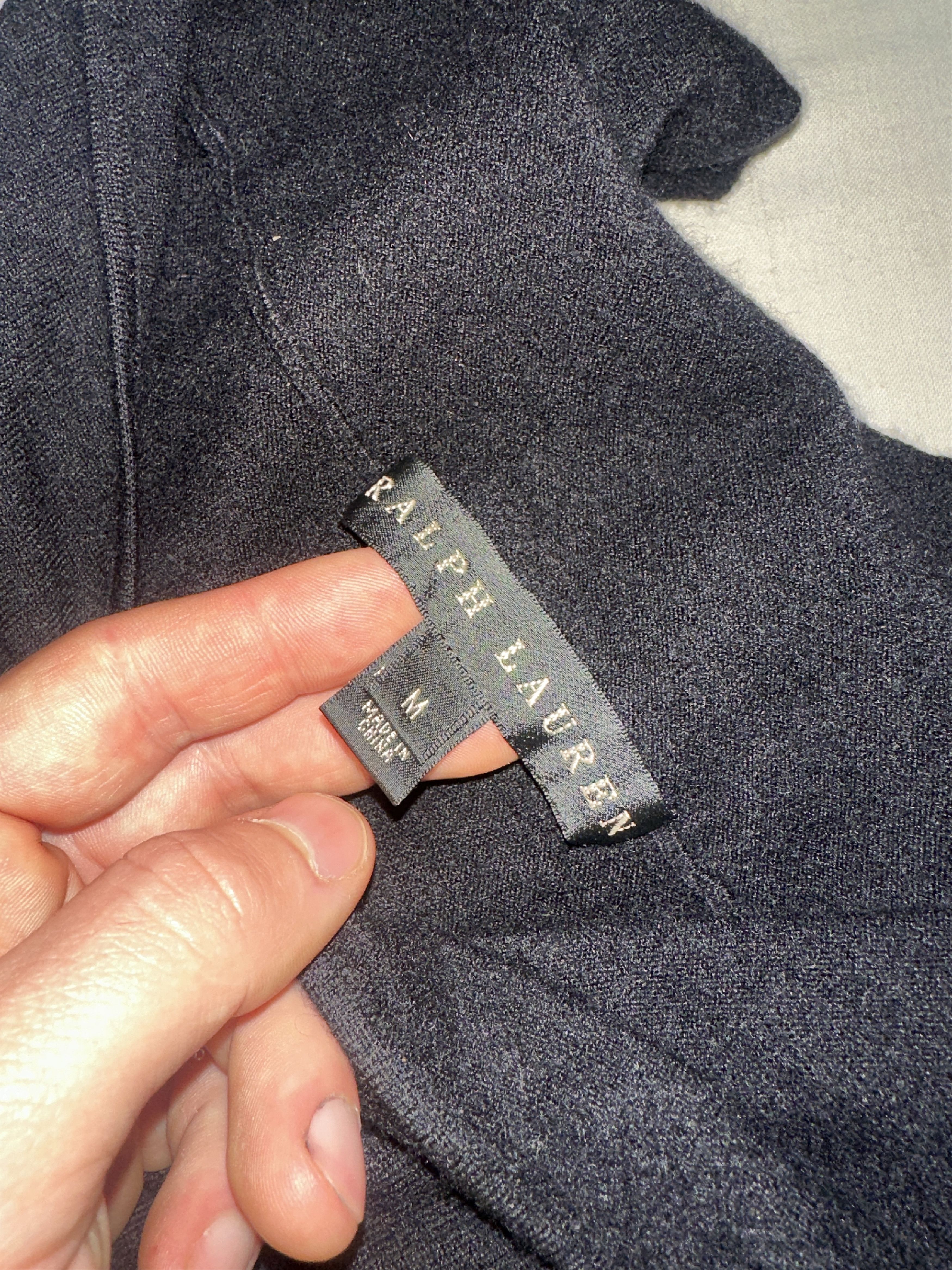 Ralph Lauren Black Label Ralph Lauren Black Label Cashmere Wrap Sweater High Size M Size M / US 6-8 / IT 42-44 - 3 Thumbnail