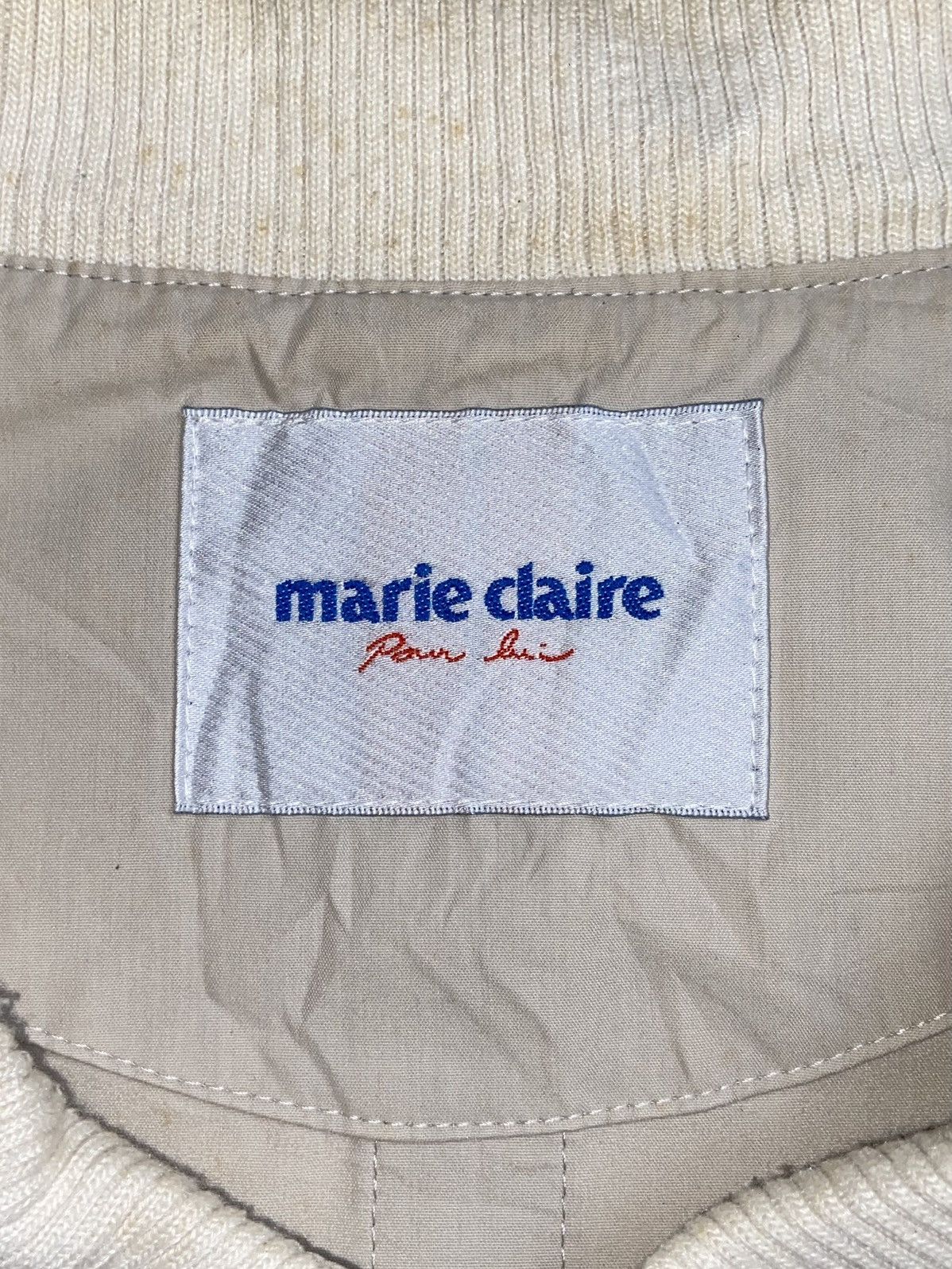 Designer × Japanese Brand MARIE CLAIRE Cream Jacket Size US XXL / EU 58 / 5 - 6 Thumbnail