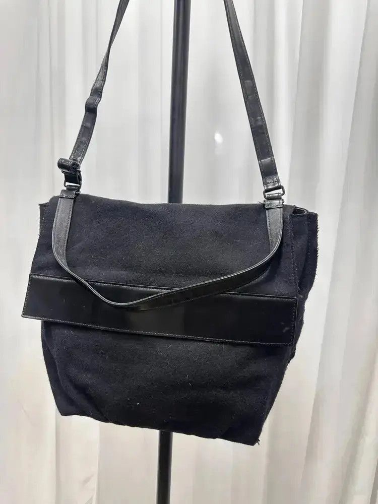 Yohji Yamamoto Yohji Yamamoto Leather Joint Shoulder Bag-2507 Size ONE SIZE - 2 Thumbnail
