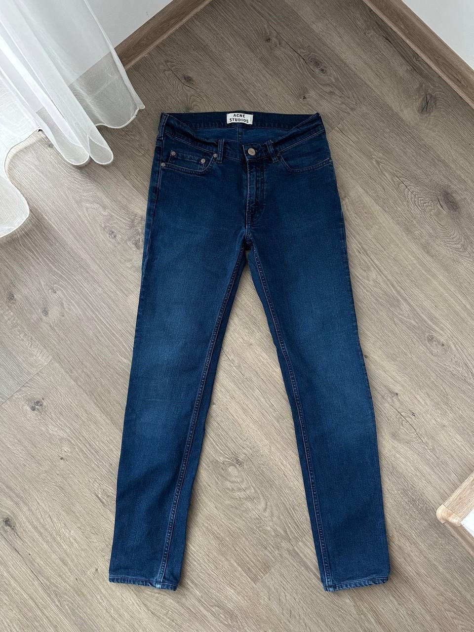 Acne Studios × Vintage Vintage Acne Studios Blue Straight Pants Size US 30 / EU 46 - 2 Thumbnail