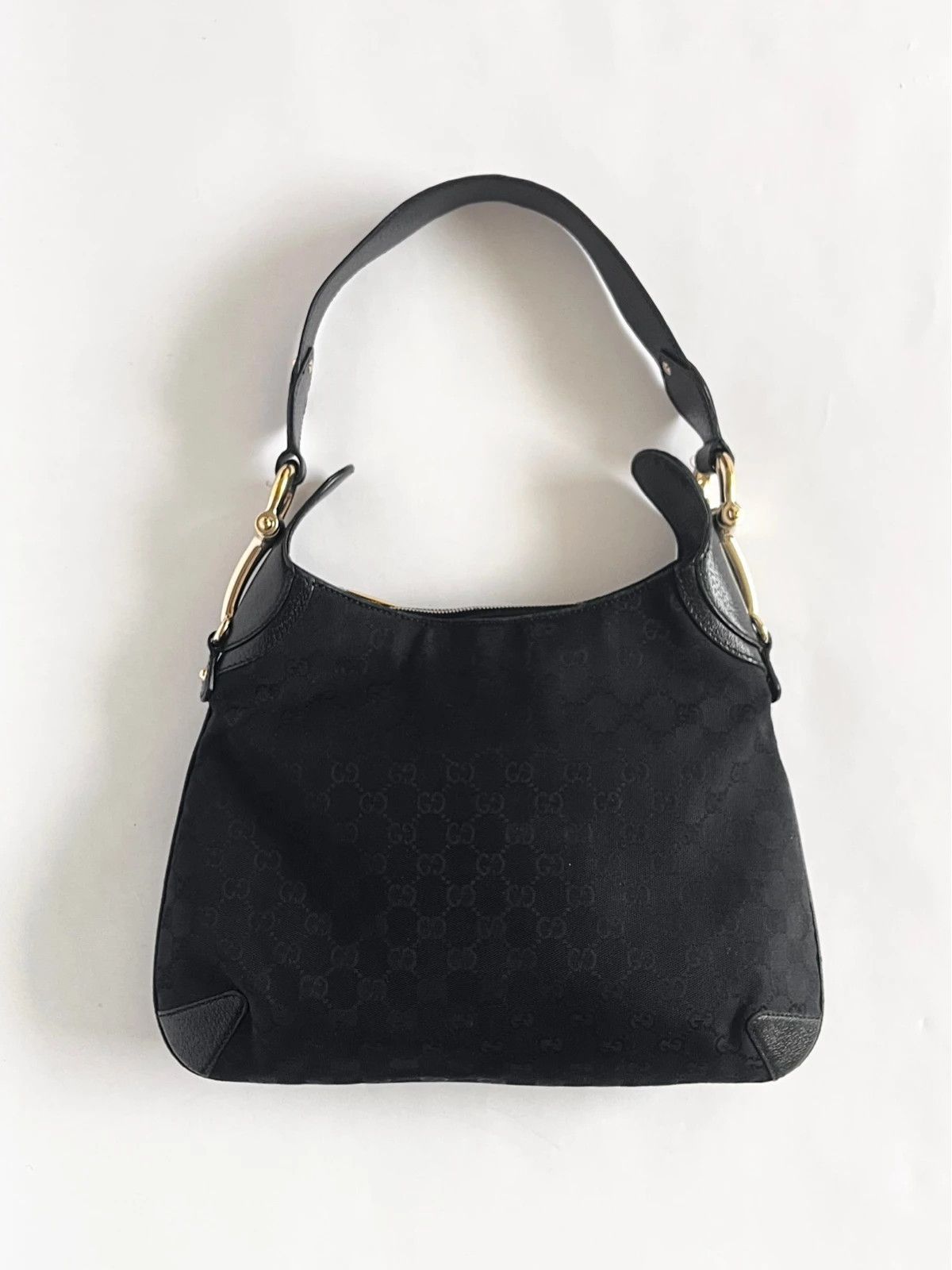 Gucci Gucci GG Emblem Hobo Horsebit Size ONE SIZE - 1 Thumbnail