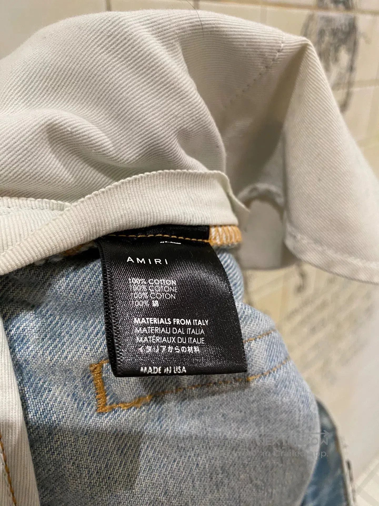 Amiri AMIRI Distressed Denim Jeans. Size US 31 - 7 Thumbnail