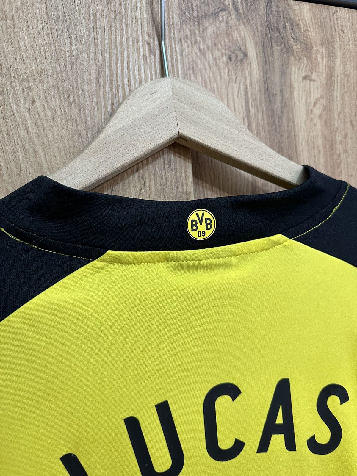 Vintage #18 LUCAS Borrusia Dortmund 2009/10 Kappa Home Shirt Jersey Size US XL / EU 56 / 4 - 9 Thumbnail