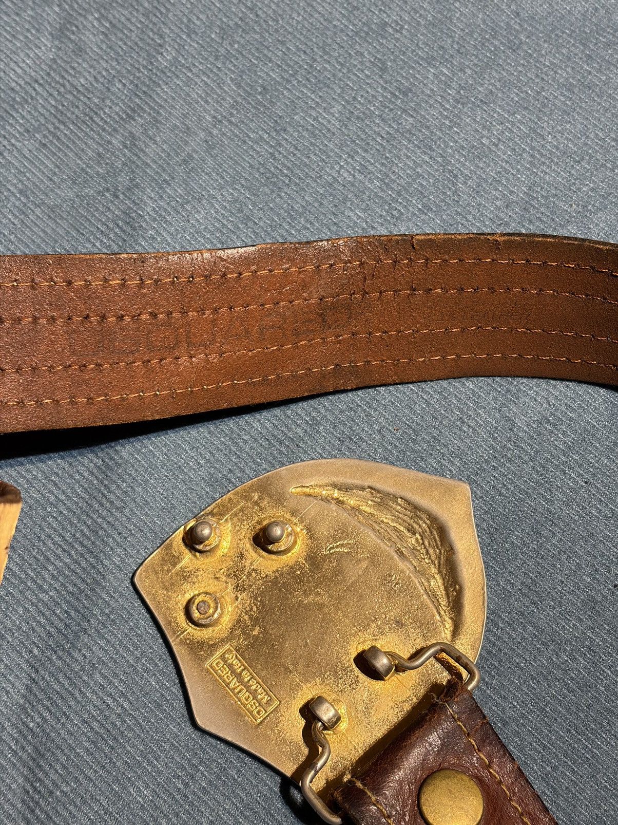 Dsquared2 AW04 Dsquared2 Keeping Me Hot Canada Belts Size 44 - 5 Thumbnail