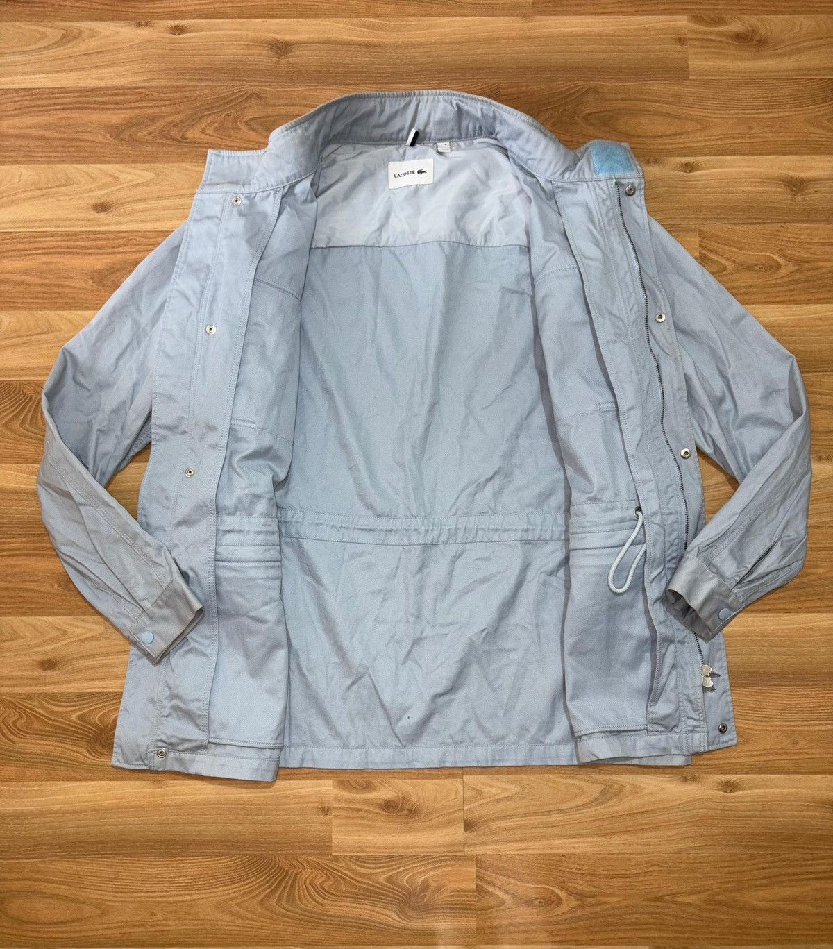 Lacoste Luxury x vintage x Lacoste x Multi Pocket Heavy Jacket Size US XXL / EU 58 / 5 - 4 Thumbnail