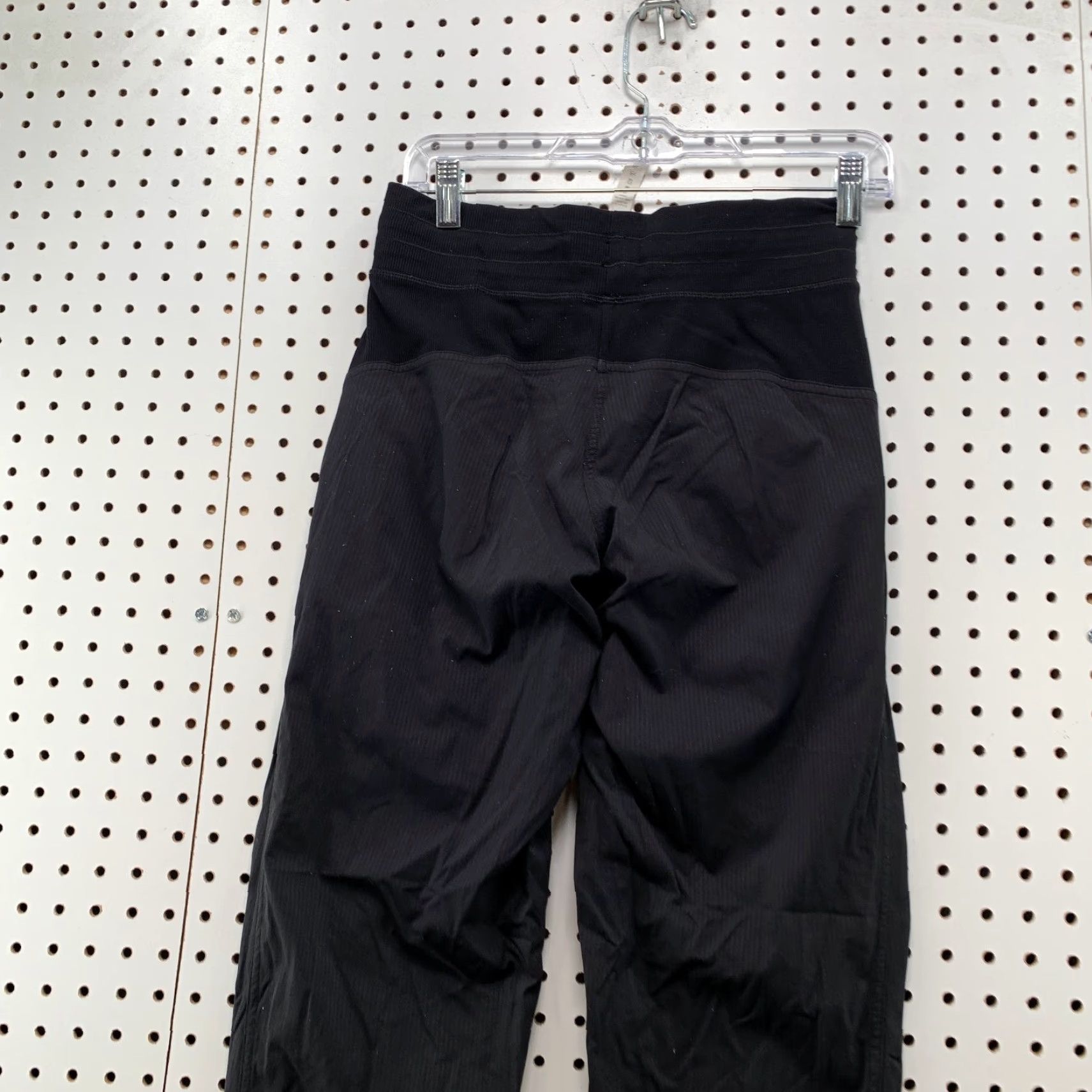 Lululemon VINTAGE Lululemon Dance Studio Jogger Womens Size 4 Black Striped Mid Rise Yoga Leggings Size 27" / US 4 / IT 40 - 7 Thumbnail