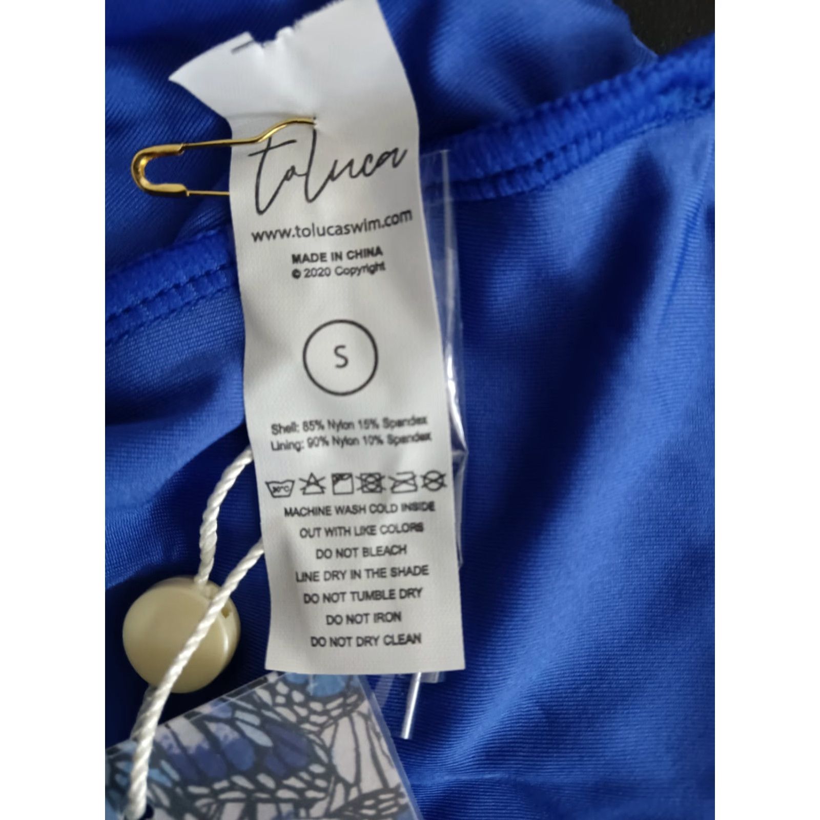 Triangl Toluca One Piece Swimsuit blue S Womens Size ONE SIZE - 5 Thumbnail