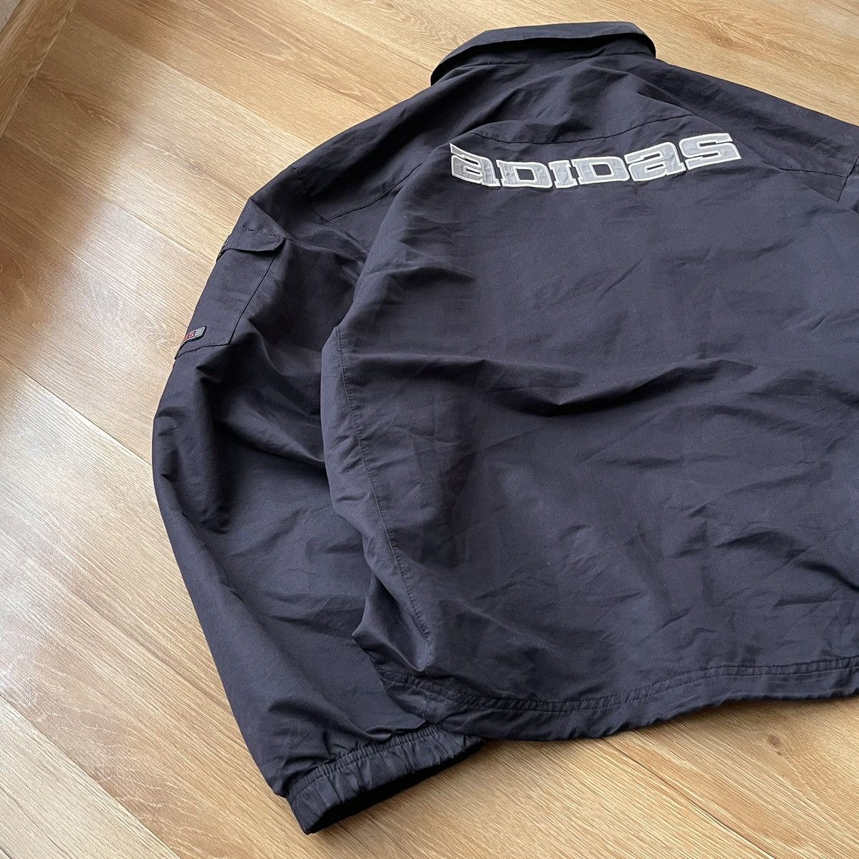 Adidas 90s Vintage Adidas Logo Oversized Coach Bomber Jacket Size US XL / EU 56 / 4 - 2 Thumbnail