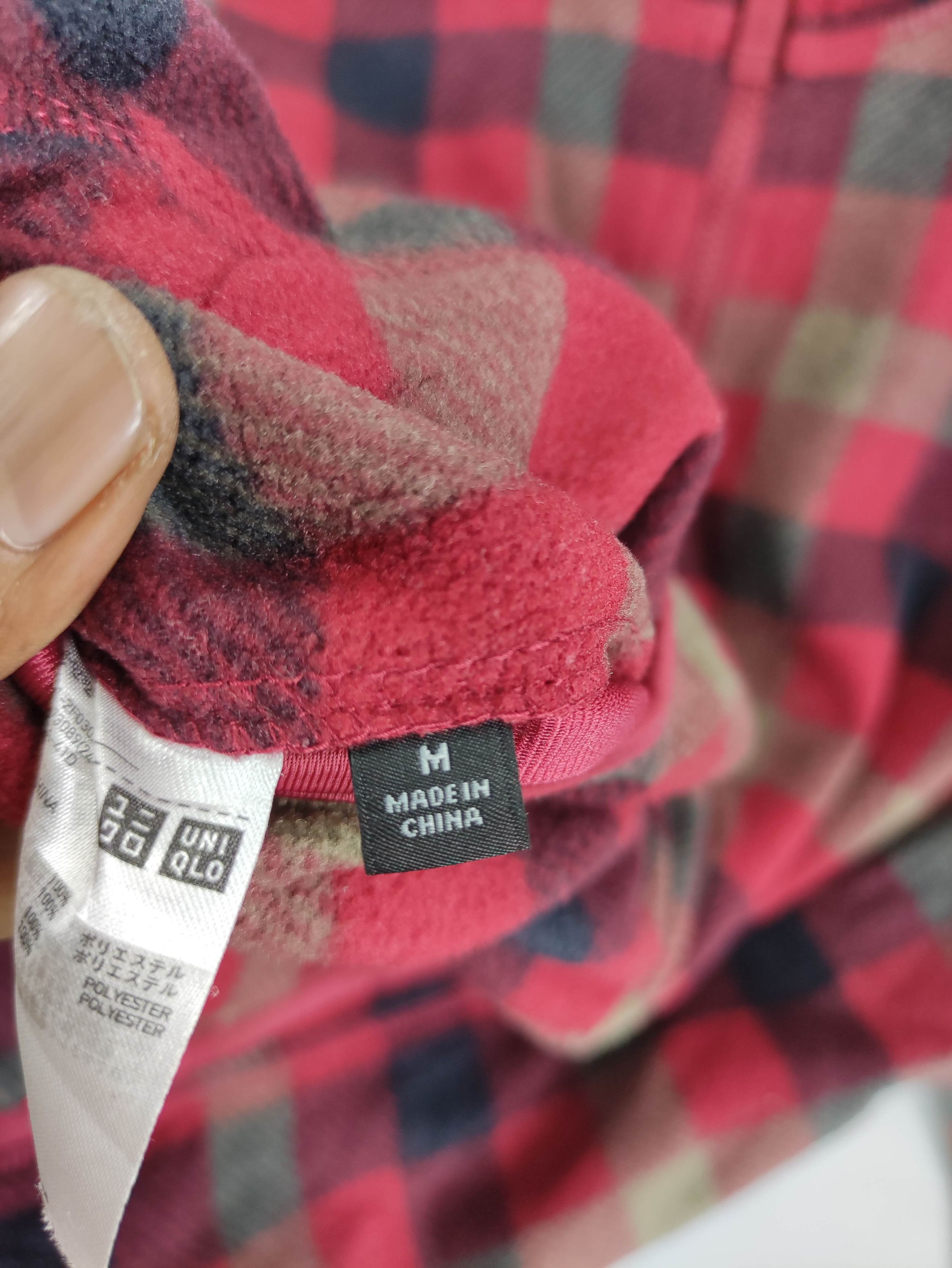 Uniqlo Uniqlo Checkered Reversible Jacket Zipper Size US M / EU 48-50 / 2 - 2 Thumbnail