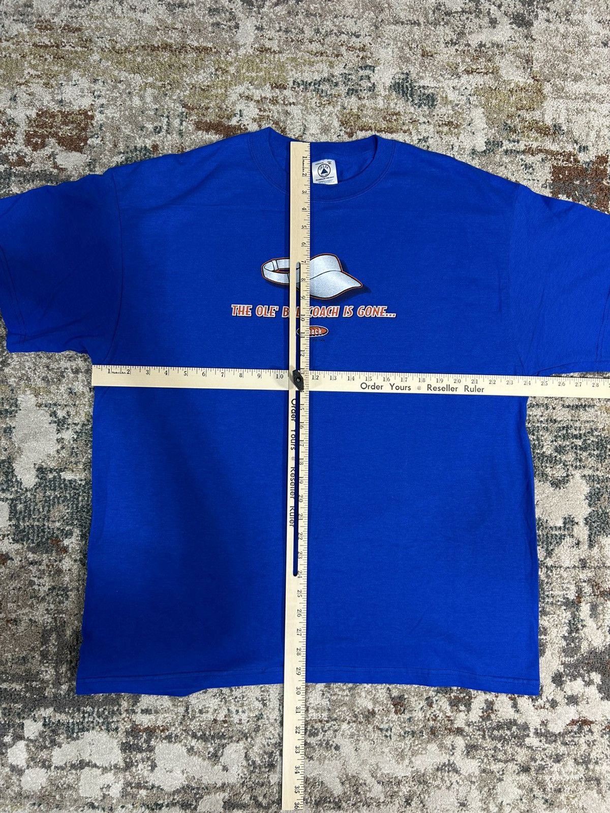 Vintage Y2K Florida Gators UF Ole Ballcoach Football Graphic Size US XL / EU 56 / 4 - 5 Thumbnail