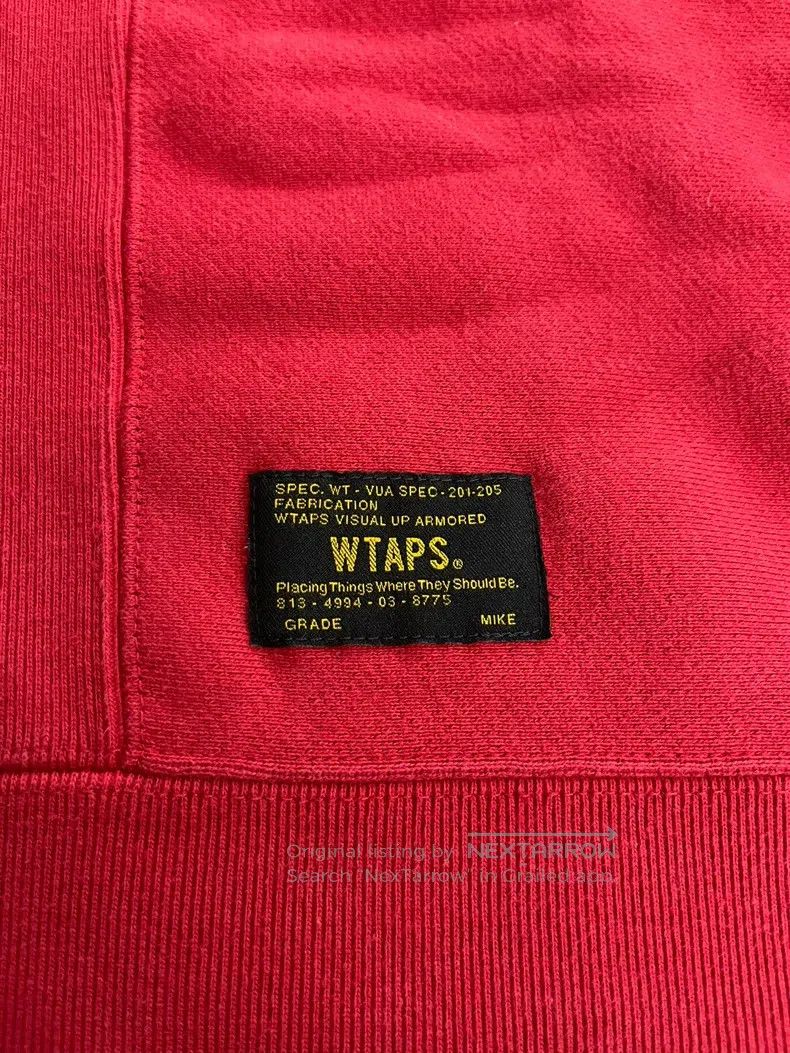 Wtaps Wtaps Red hoodie Size US M / EU 48-50 / 2 - 6 Thumbnail