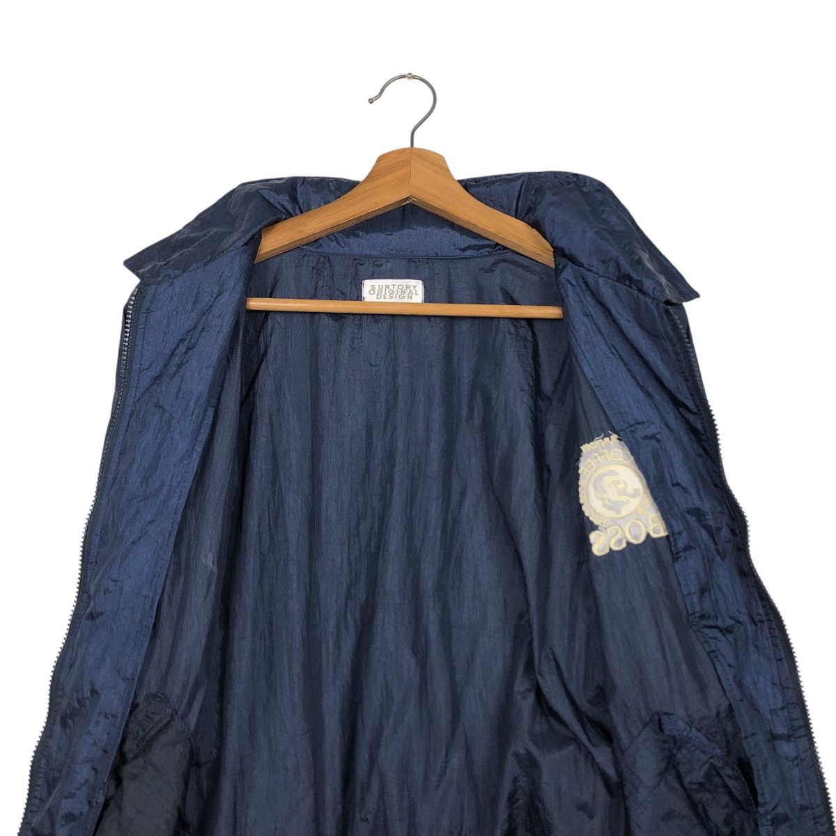 Japanese Brand 📌Vintage Bomber Jacket Nylon Suntory Coffee Issey Miyake Size US M / EU 48-50 / 2 - 16 Thumbnail