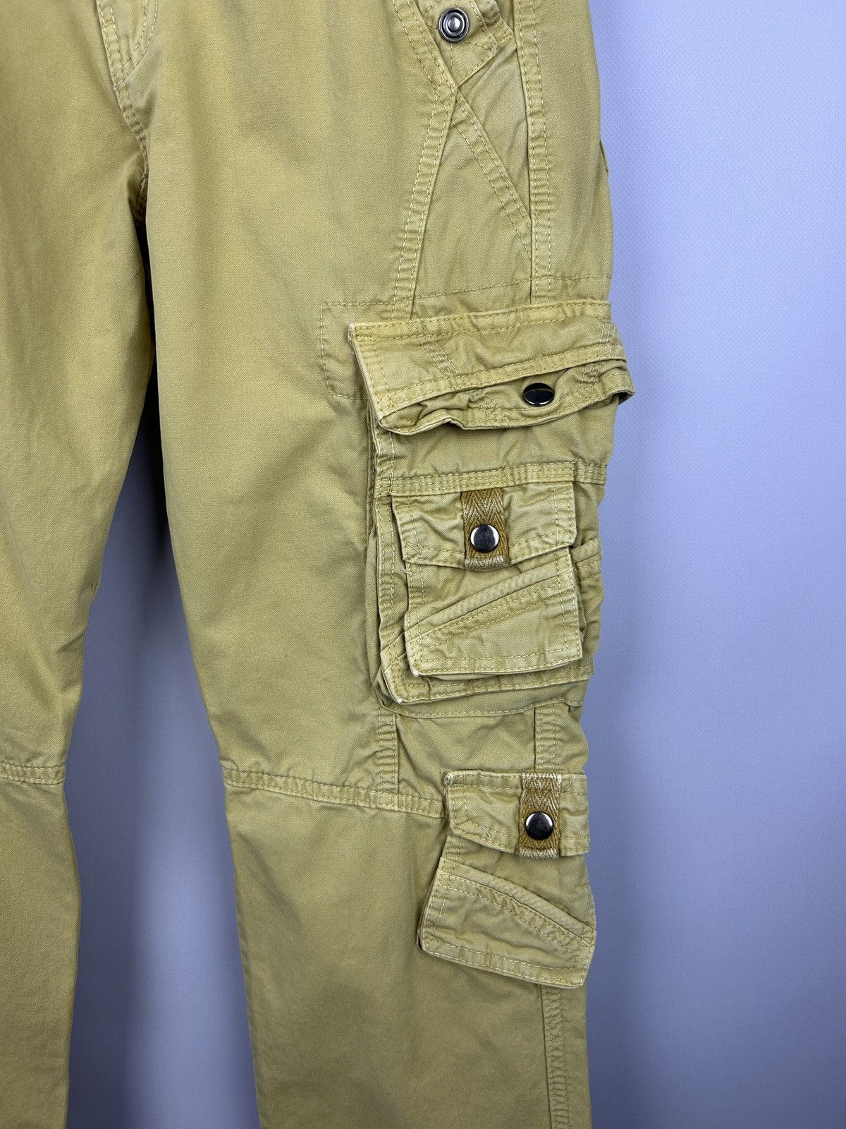 Japanese Brand Junye Tactical Japanese jeans Cargo pants Tan Sand W30 L32 Size US 30 / EU 46 - 5 Thumbnail