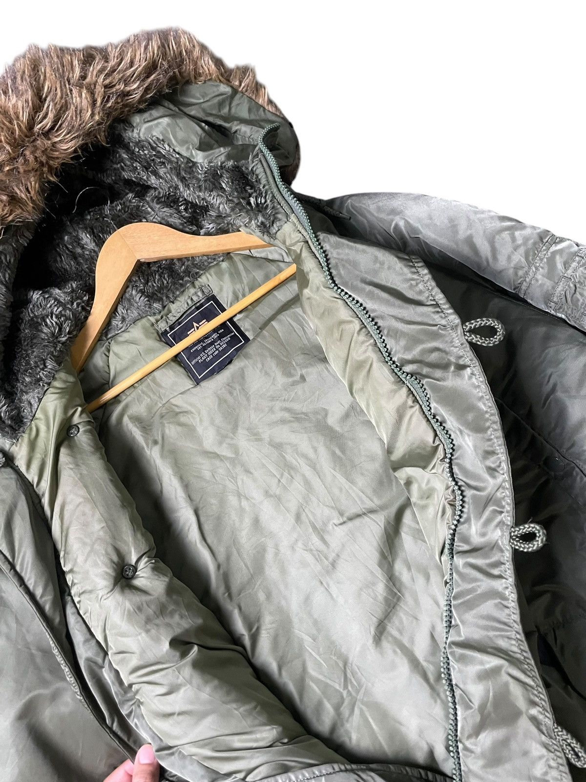 Alpha Industries Alpha Industries 3A382 Cold Weather Parka Jacket (94) Size US L / EU 52-54 / 3 - 5 Thumbnail