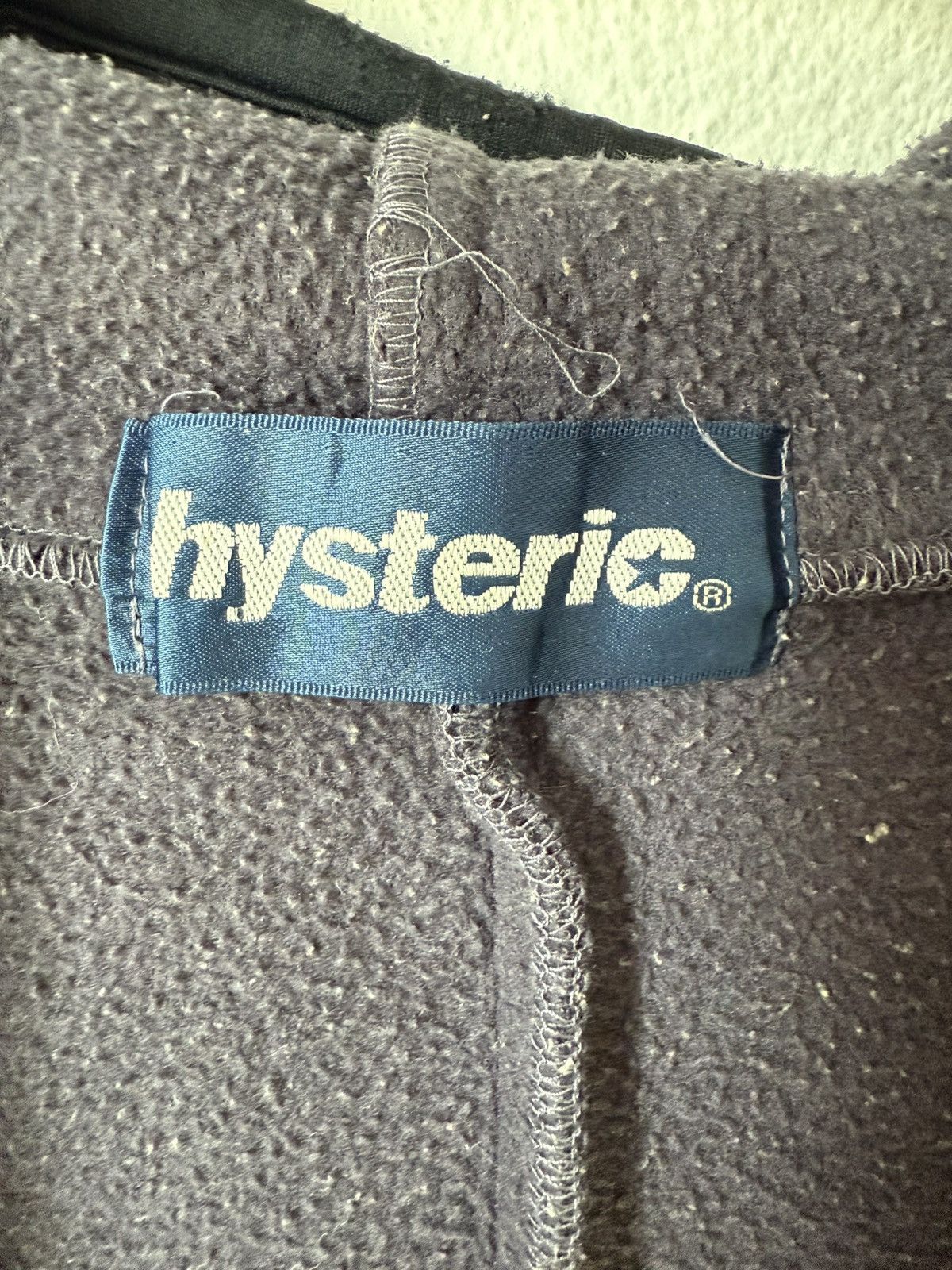 Hysteric Glamour × Skoloct HYSTERIC GLAMOUR HEAVY ZIPPER JACKET WITH HOODIES FLEECE Size US M / EU 48-50 / 2 - 7 Thumbnail